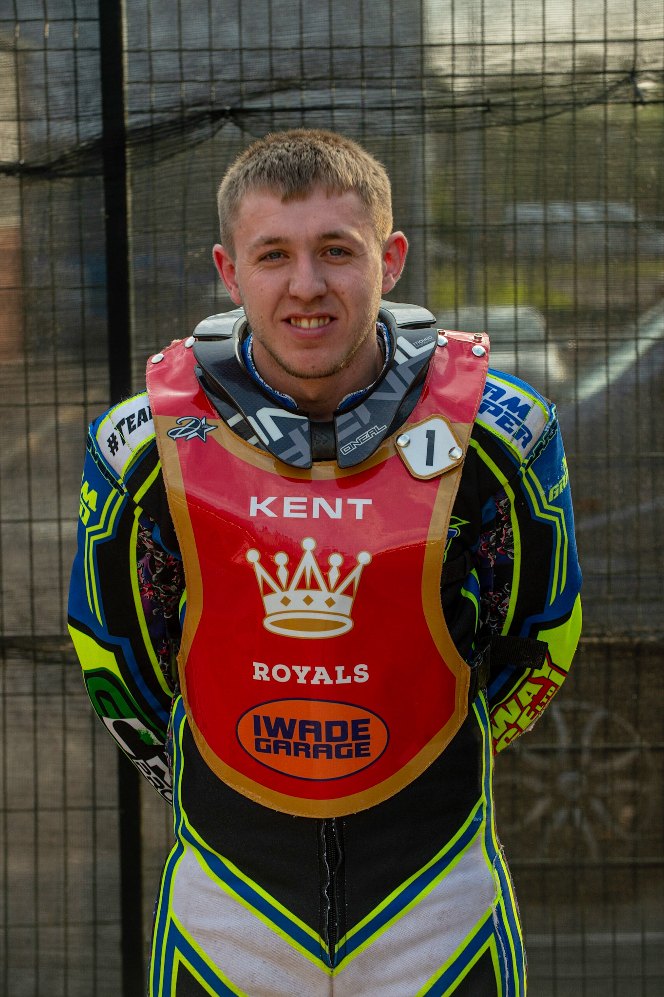 MANCHESTER, UK. JULY 2ND  Ryan Kinsley  - Kent Iwade Garage Royals during the National Development League match between Belle Vue Colts and Kent Royals at the National Speedway Stadium, Manchester on Friday 2nd July 2021. (Credit: Ian Charles | MI News)