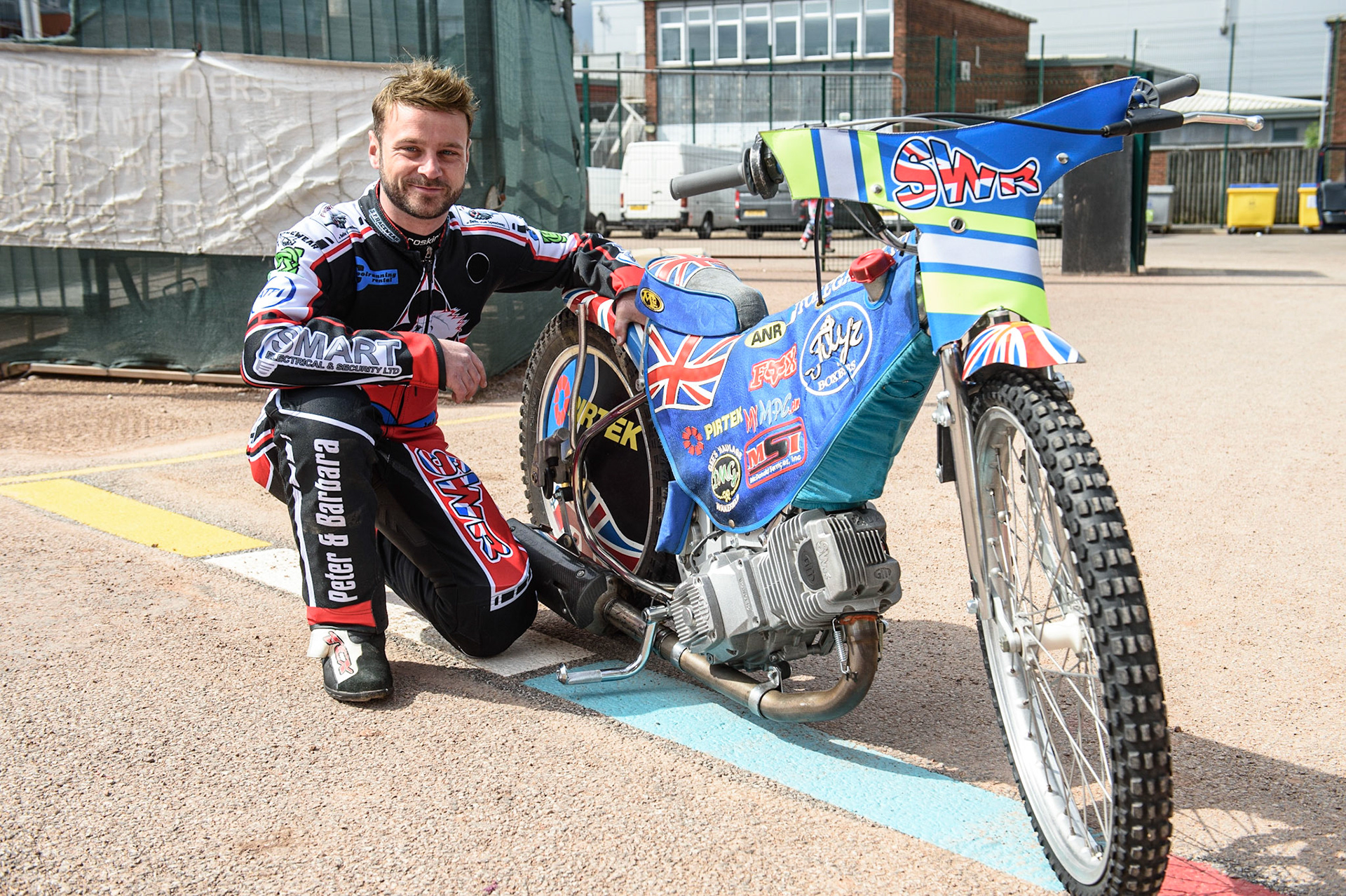 Photo: Ian CharlesBenji Compton - Belle Vue ColtsBelle Vue Press &amp; Practice, , National Speedway Stadium, Manchester Thursday  13  May  2021