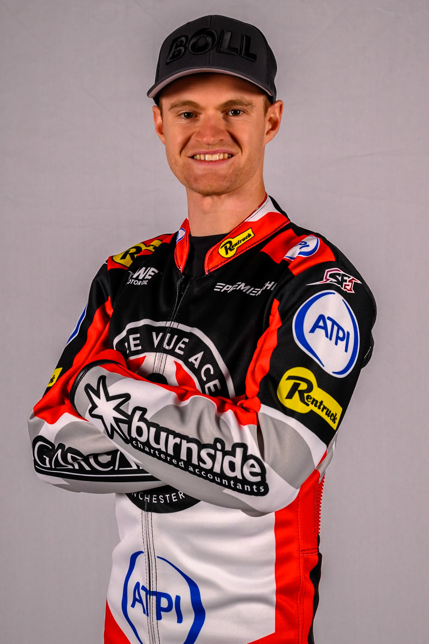Brady Kurtz of Belle Vue Aces during the Belle Vue Aces Media Day at the National Speedway Stadium, Manchester on Wednesday 11th March 2026. (Photo: Ian Charles | MI News)