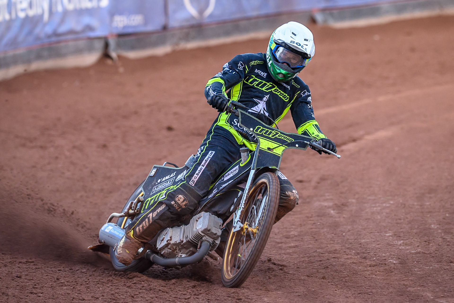 Ipswich Witches' Jason Doyle  in action during the Rowe Motor Oil Premiership match between Belle Vue Aces and Ipswich Witches at the National Speedway Stadium, Manchester on Monday 30th June 2025. (Photo: Ian Charles | MI News)