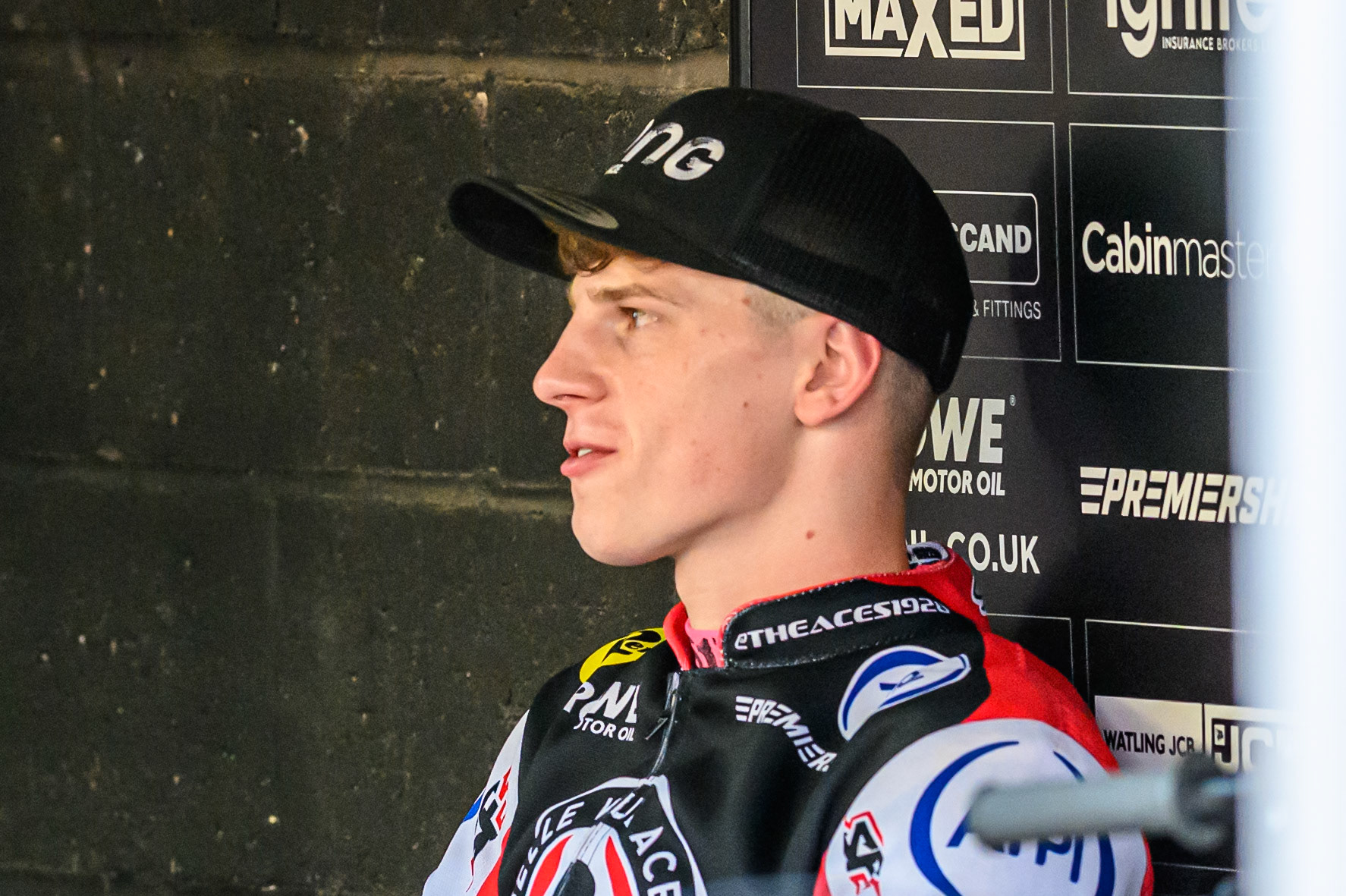 Belle Vue Aces' Jake Mulford during the Rowe Motor Oil Premiership match between Leicester Lions and Belle Vue Aces at the Hydroscand Arena, Leicester on Thursday 19th June 2025. (Photo: Ian Charles | MI News)