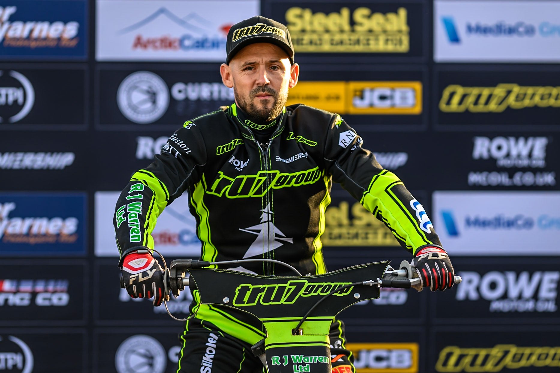 Danny King of Ipswich Witches during the Rowe Motor Oil Premiership match between Belle Vue Aces and Ipswich Witches at the National Speedway Stadium, Manchester on Monday 4th August 2025. (Photo: Ian Charles | MI News)