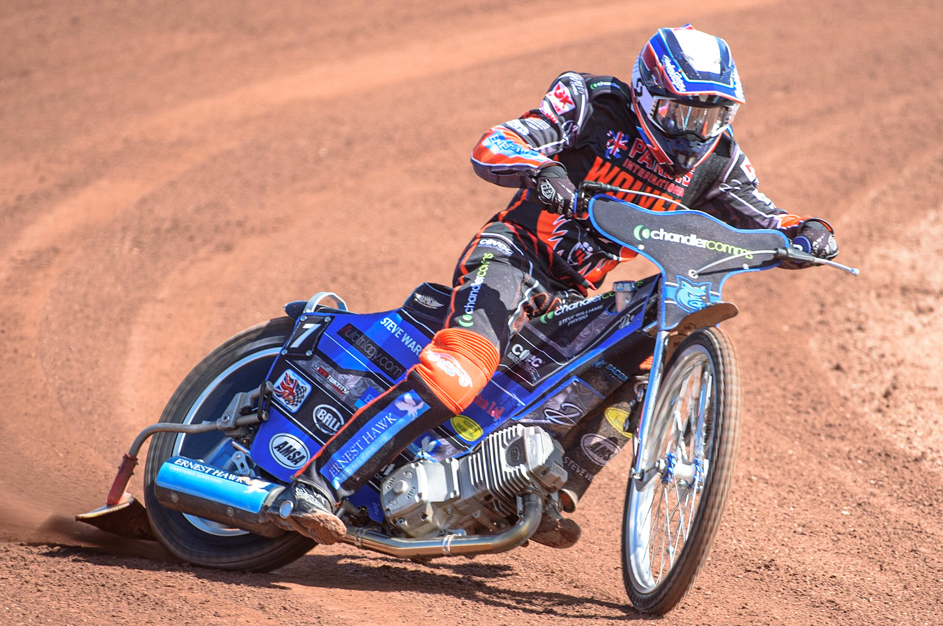 Photo: Ian CharlesTom Bacon In ActionDiscovery Networks Eurosport Speedway Season Launch, National Speedway Stadium, Manchester Wednesday  12  May  2021 In ActionDiscovery Networks Eurosport Speedway Season Launch, National Speedway Stadium, Manchester Wednesday  12  May  2021 In ActionDiscovery Networks Eurosport Speedway Season Launch, National Speedway Stadium, Manchester Wednesday  12  May  2021