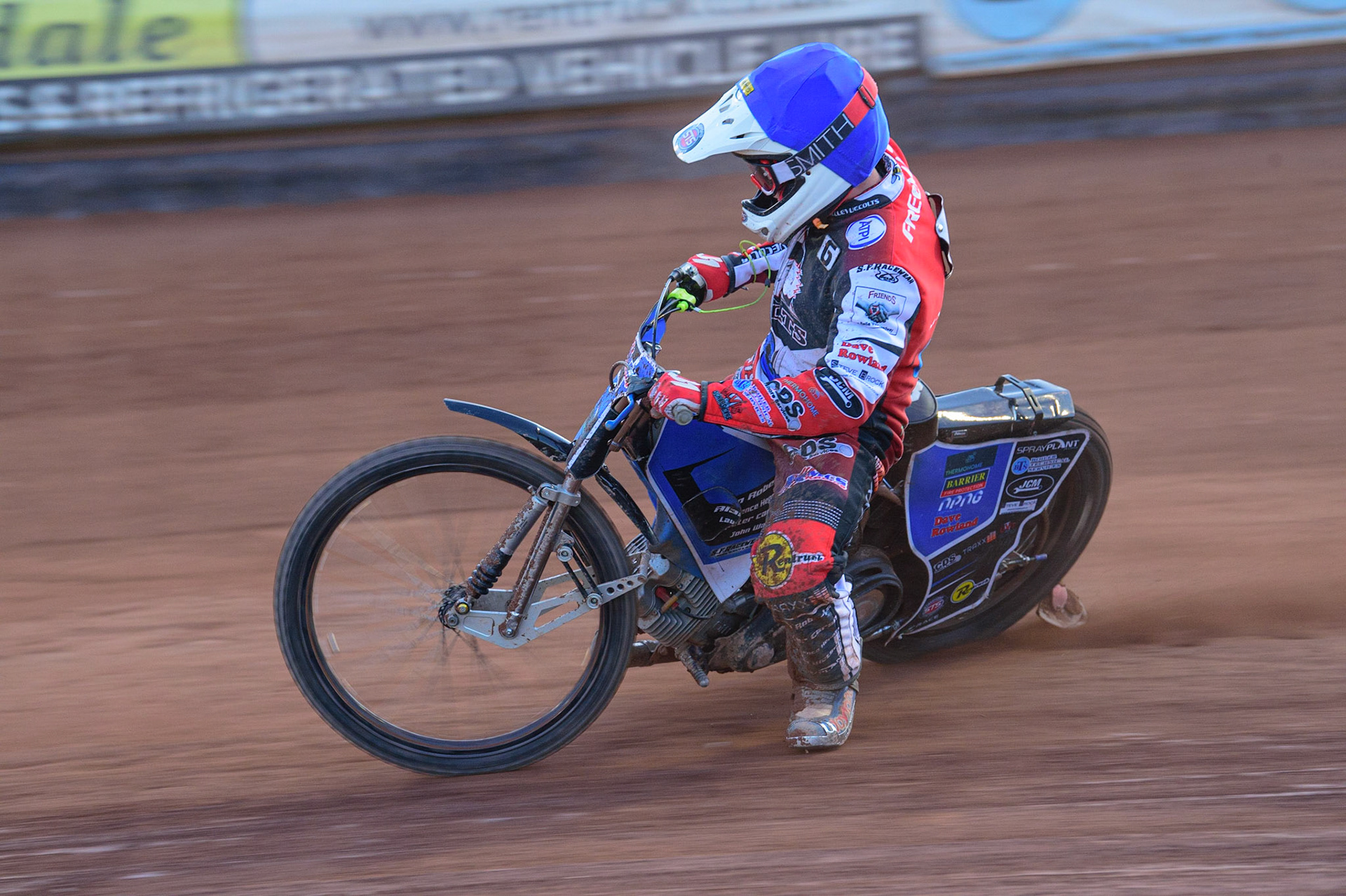 MANCHESTER, UK. MAY 27TH Archie Freeman  in action  for Belle Vue Cool Running Colts  during the National Development League match between Belle Vue Colts and Armadale Devils at the National Speedway Stadium, Manchester on Friday 27th May 2022. (Credit: Ian Charles | MI News)