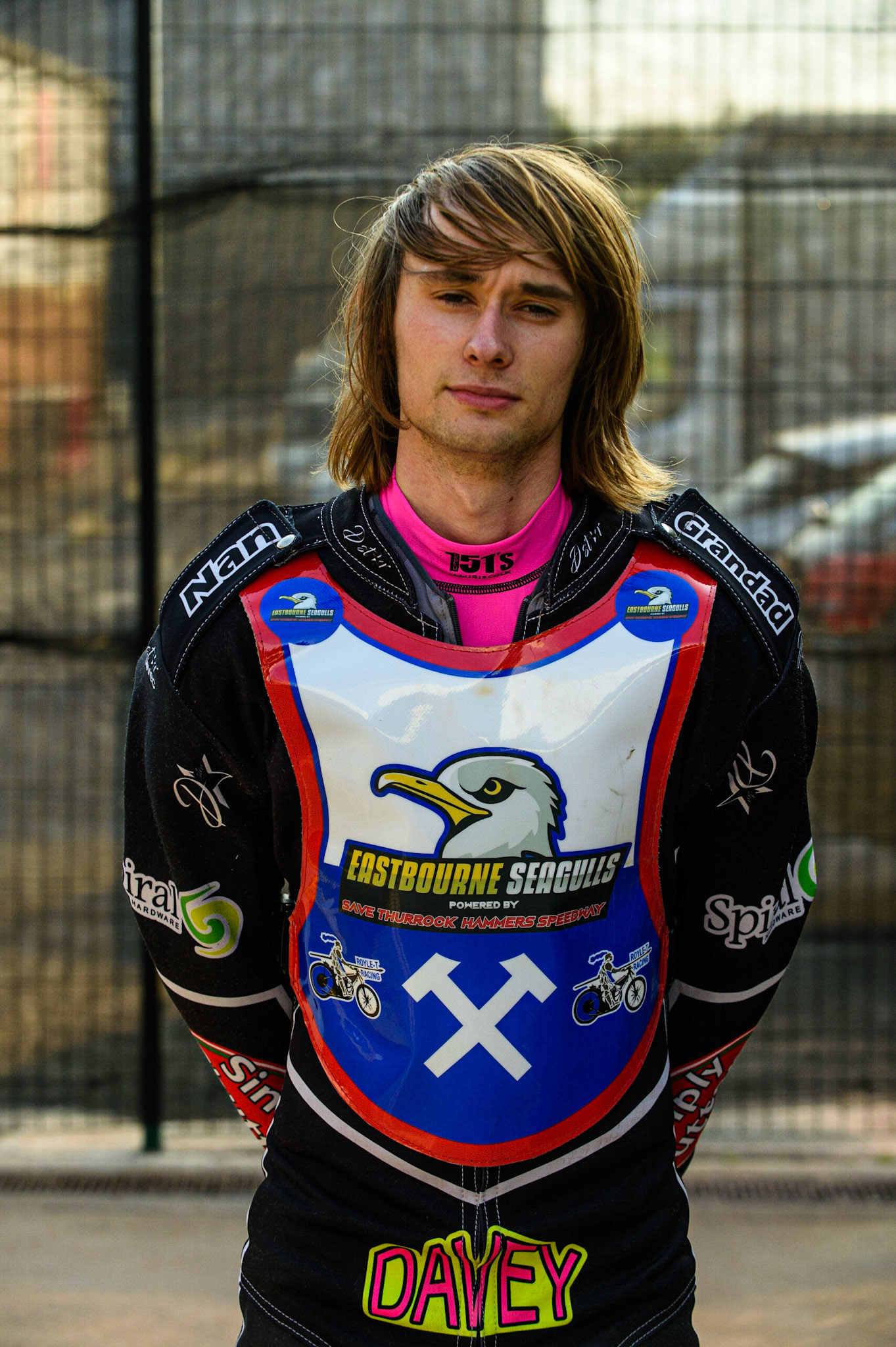 MANCHESTER, UK. JULY 23RD Connor King - Eastbourne Seagulls  during the National Development League match between Belle Vue Colts and Eastbourne Seagulls at the National Speedway Stadium, Manchester on Friday 23rd July 2021. (Credit: Ian Charles | MI News)