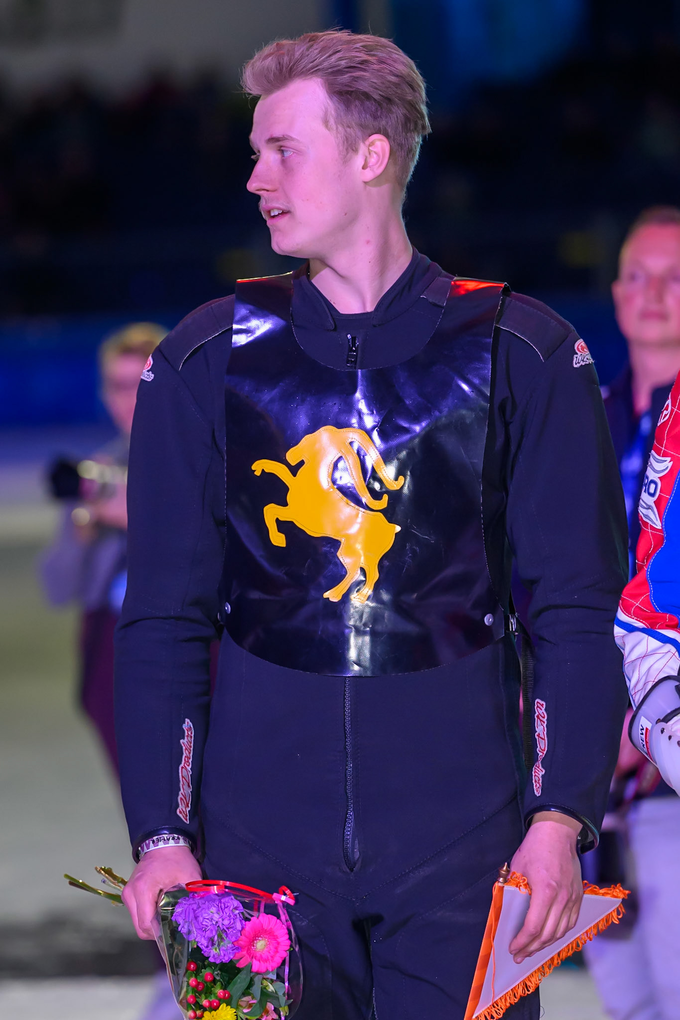 Leon Kramer of The Netherlands during the ROELOF THIJS BOKAAL at Ice Rink Thialf, Heerenveen on Friday 10th April 2026.  (Photo: Ian Charles | MI News)