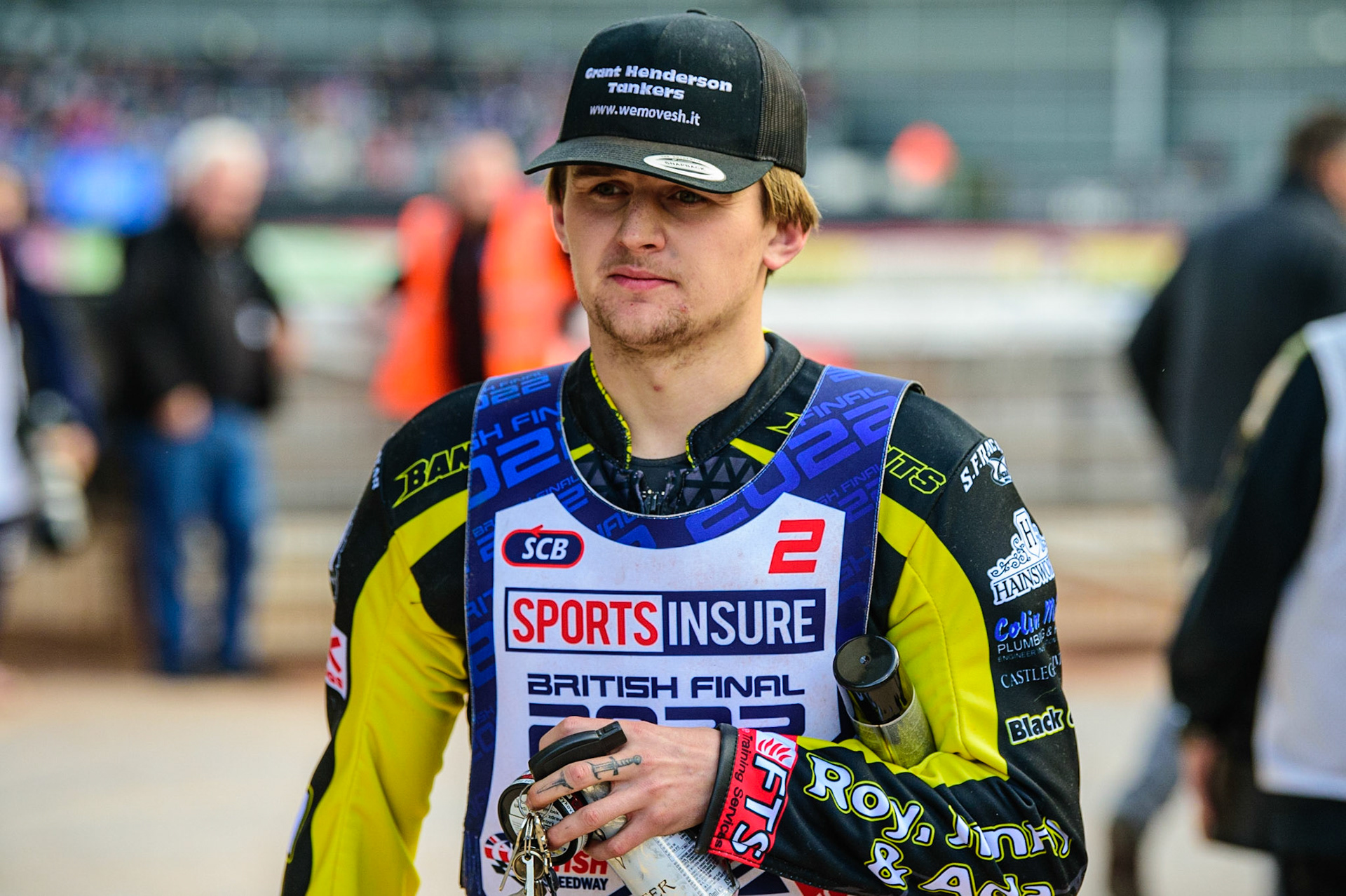 Leon Flint  during the Sports Insure British Speedway Final, at the National Speedway Stadium, Manchester, on Sunday 18th September 2022. (Credit: Ian Charles | MI News )