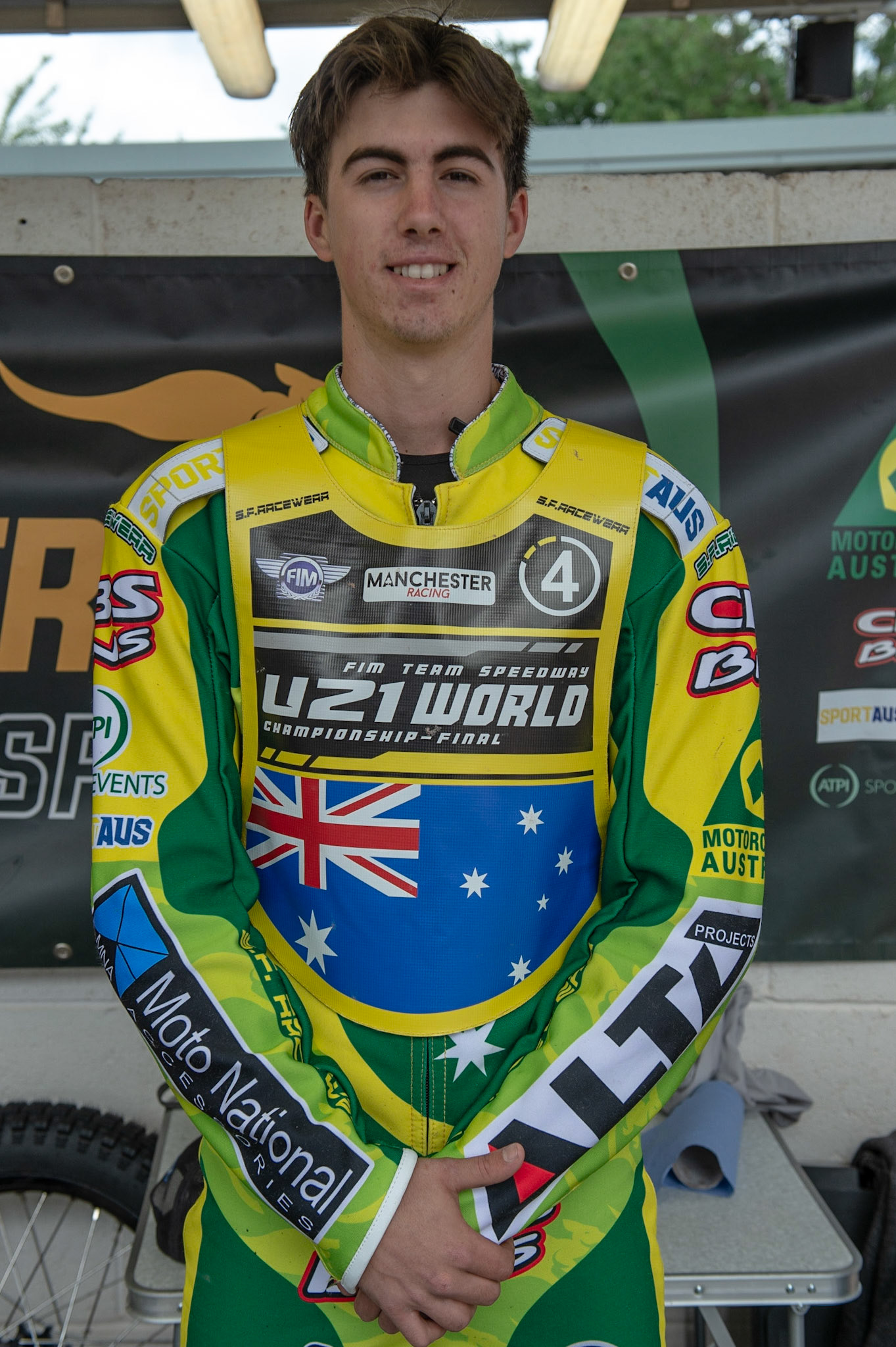 Photo: Ian Charles

Kye Thomson - Australia

FIM Team Speedway U-21 World Championship, National Speedway Stadium, Manchester Friday 12 July  2019