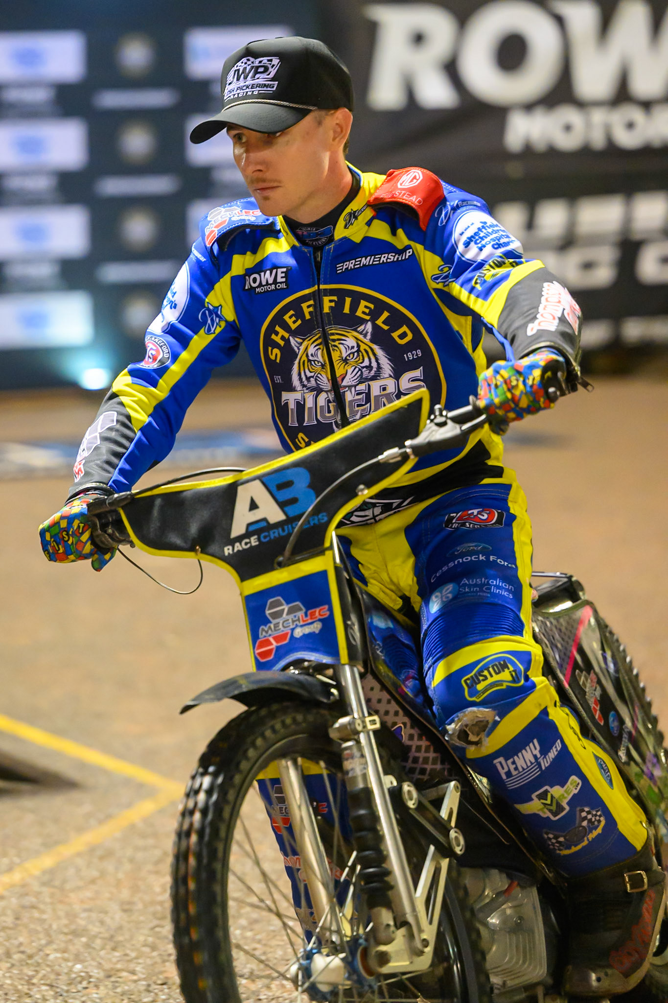 Josh Pickering of Sheffield Tigers during the Rowe Motor Oil Premiership Grand Final 2nd Leg between Belle Vue Aces and Sheffield Tigers at the National Speedway Stadium, Manchester on Friday 16th October 2026. (Photo: Ian Charles | MI News)