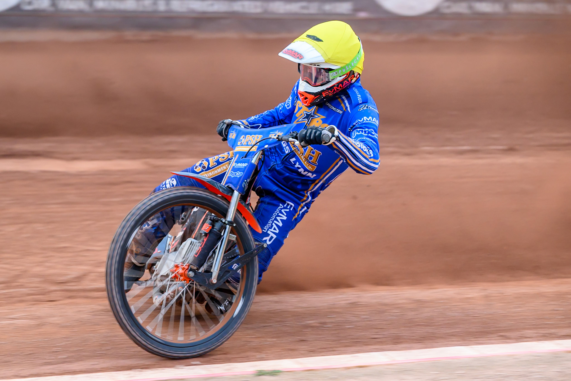Jan Kvech of Kings Lynn Stars in action during the Rowe Motor Oil Premiership match between Belle Vue Aces and King's Lynn Stars at the National Speedway Stadium, Manchester on Monday 29th June 2026. (Photo: Ian Charles | MI News)