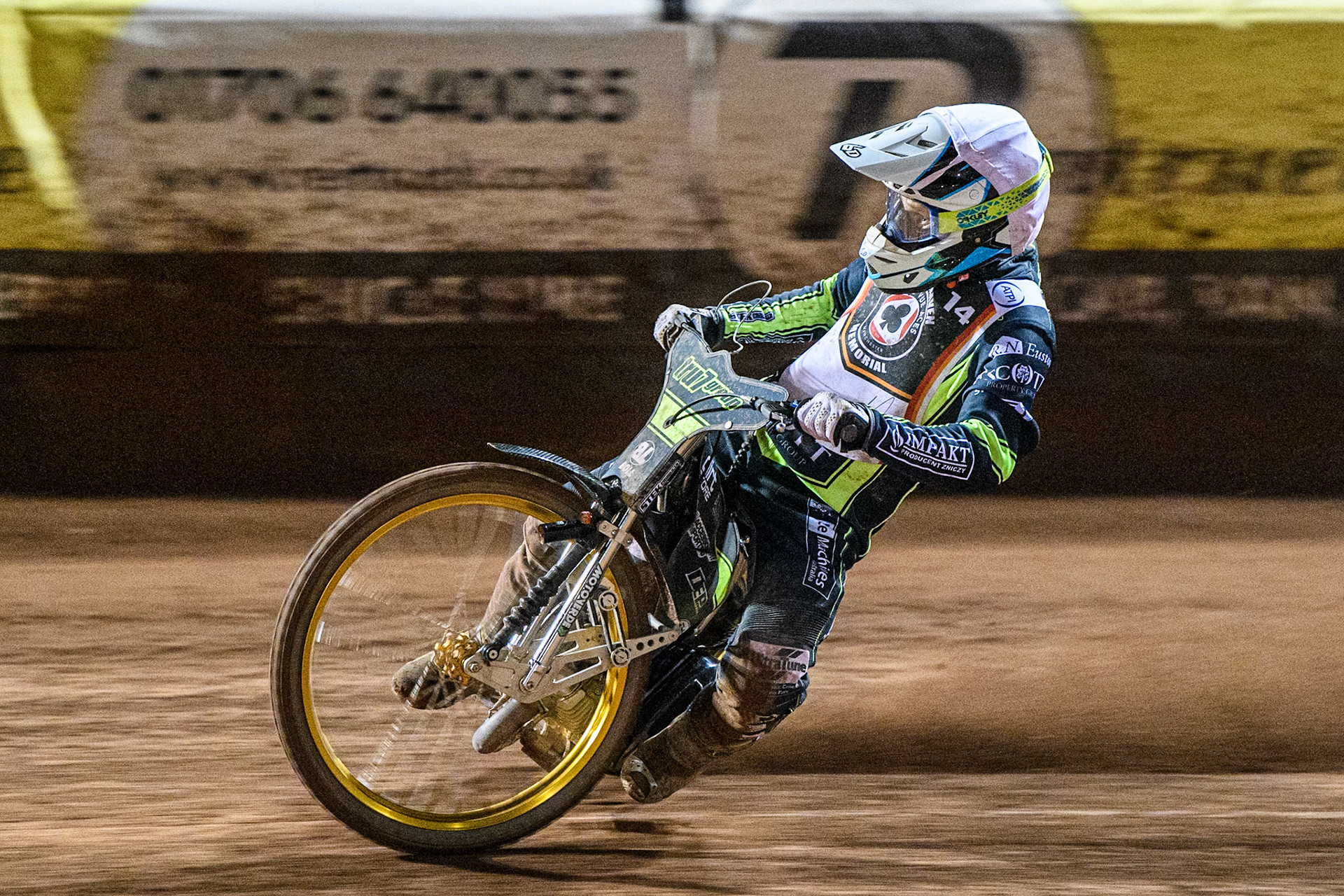Jason Doyle in action during the Peter Craven Memorial Trophy at the National Speedway Stadium, Manchester on Monday 17th March 2025. (Photo: Ian Charles | MI News)