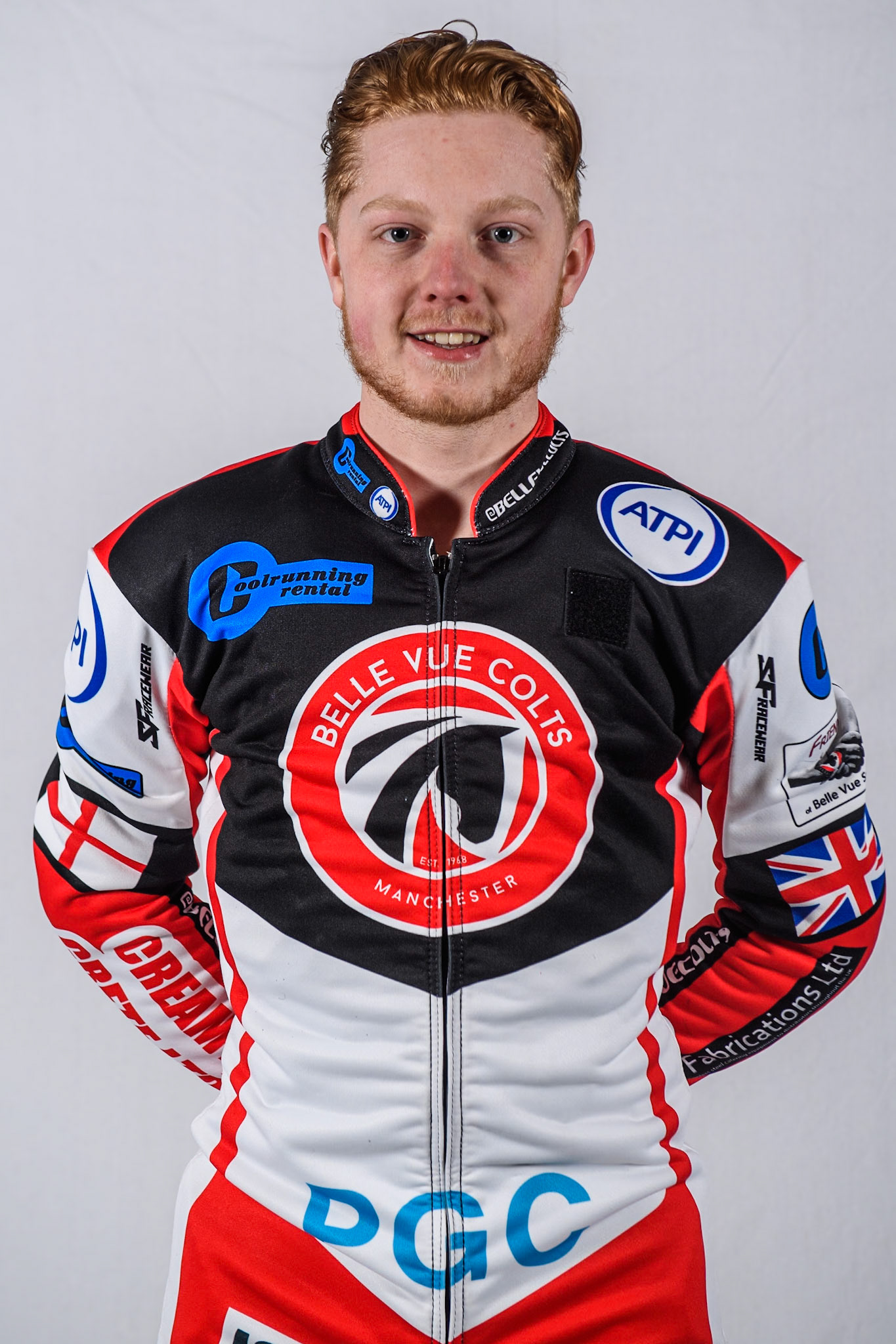 Belle Vue Colts' rider Jack Shimelt  during the Belle Vue Aces Media Day at the National Speedway Stadium, Manchester on Monday 11th March 2024. (Photo: Ian Charles | MI News)