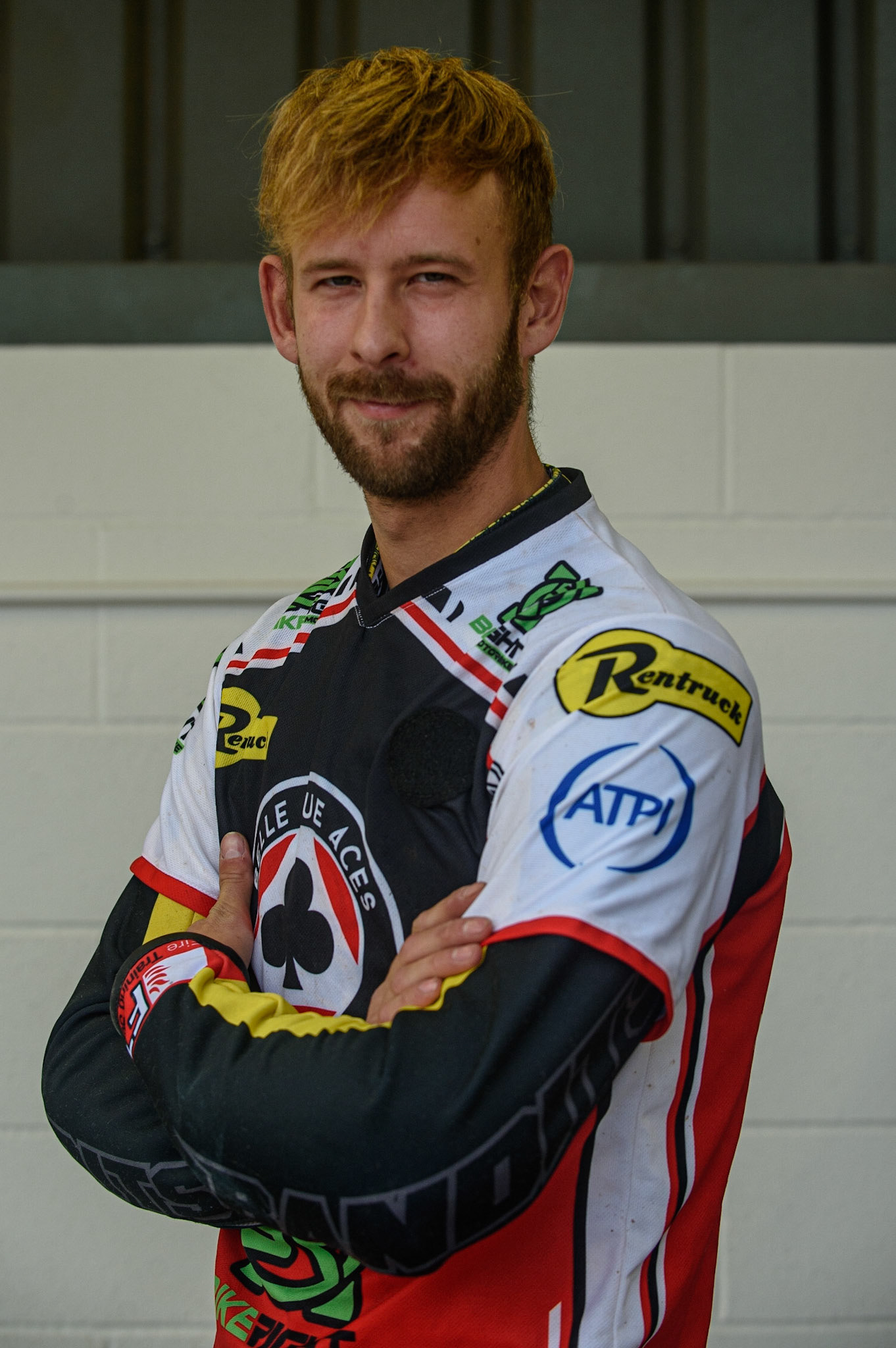 MANCHESTER, UK. AUGUST 30TH New Belle Vue BikeRight Aces rider Nikolaj B. Jakobsen  during the SGB Premiership match between Belle Vue Aces and Wolverhampton Wolves at the National Speedway Stadium, Manchester on Monday 30th August 2021. (Credit: Ian Charles | MI News)