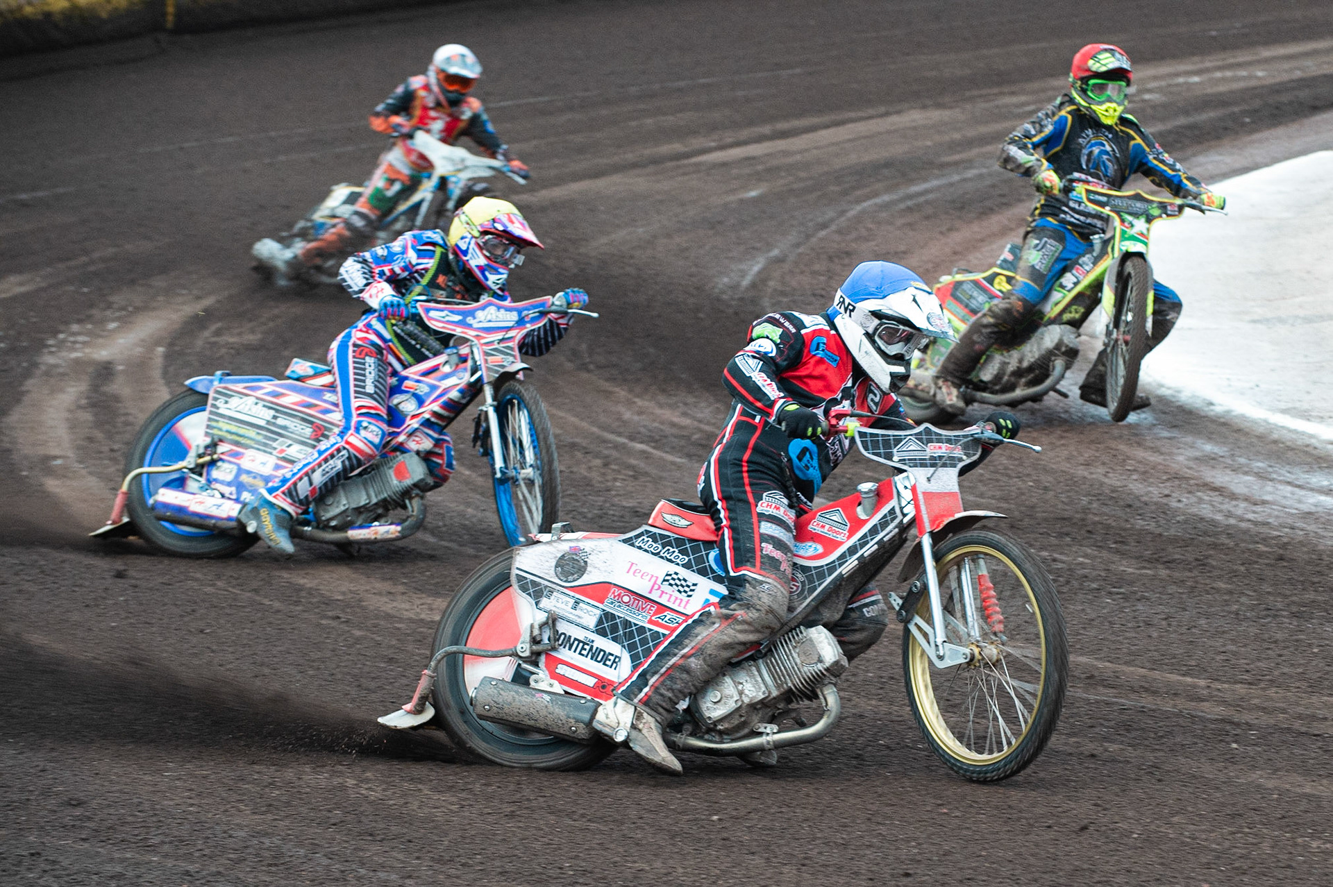 Photo: Ian Charles

Danny Phillips (Blue) leads David Wallinger (Red) Henry Atkins (Yellow) and Baily Fellows (White)


National Development League 4 Team Tournament, Loomer Road Stadium, Stoke, Saturday 13 July  2019