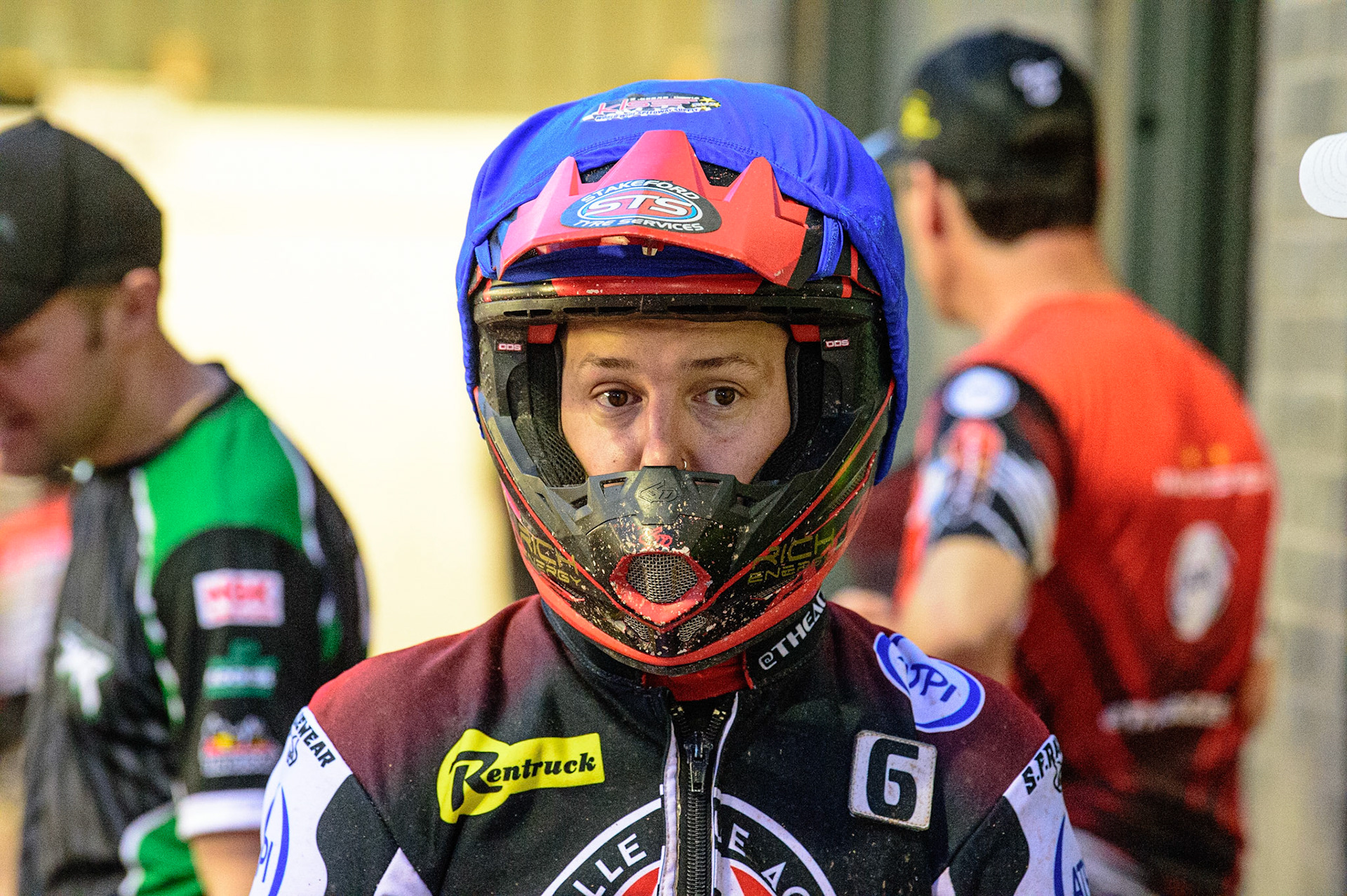 MANCHESTER UK Jye Etheridge - Belle Vue ATPI Aces   during the SGB Premiership match between Belle Vue Aces and King's Lynn Stars at the National Speedway Stadium, Manchester on Monday 11th July 2022. (Credit: Ian Charles | MI News)