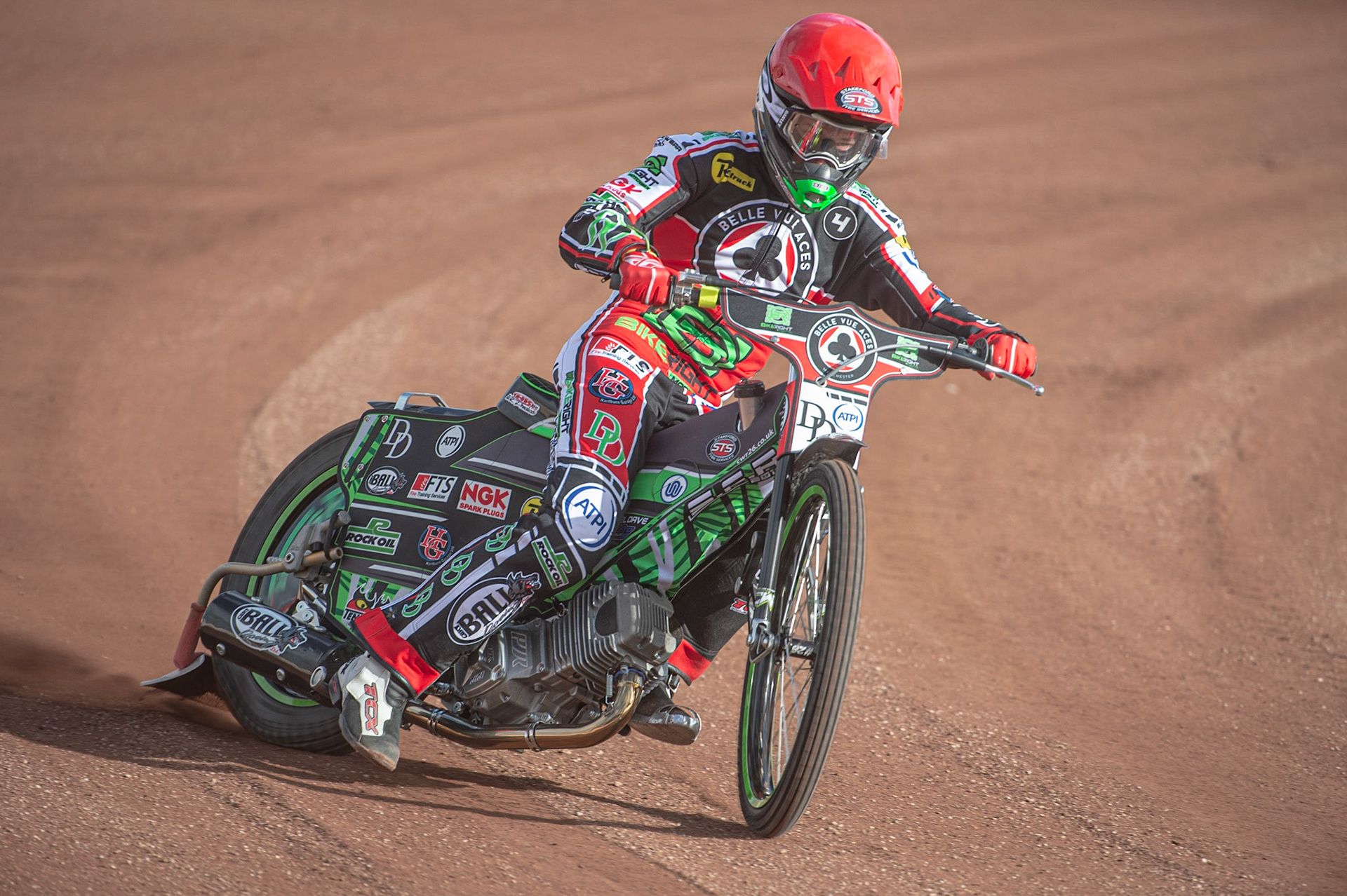 MANCHESTER, ENGLAND  - March 12  Charles Wright of Belle Vue Aces in action   during The Belle Vue Speedway Media Day, at The National Speedway Stadium, Manchester, on Thursday 12 March 2020. (Credit: Ian Charles | MI News)