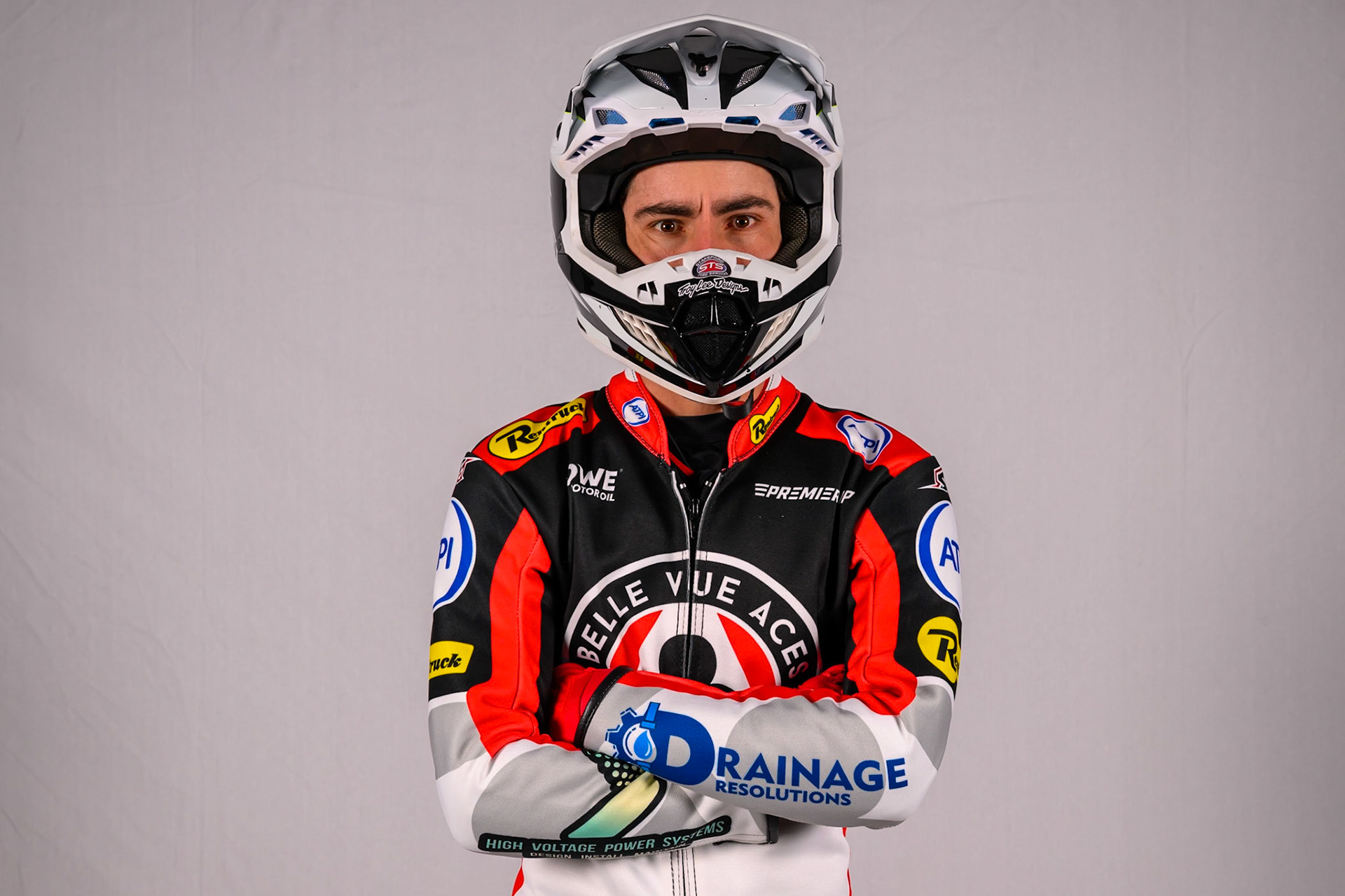 Zach Cook of Belle Vue Aces during the Belle Vue Aces Media Day at the National Speedway Stadium, Manchester on Wednesday 11th March 2026. (Photo: Ian Charles | MI News)