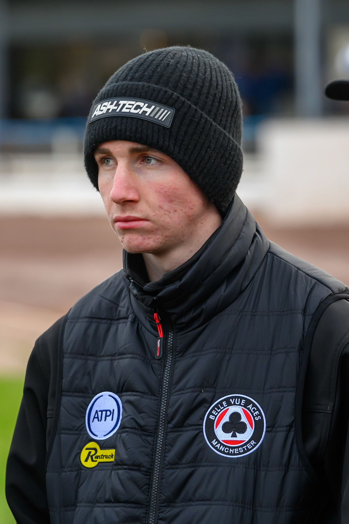 William Cairns of Belle Vue Aces during the Knockout Cup Northern Section match between Sheffield Tigers and Belle Vue Aces at Owlerton Stadium, Sheffield on Thursday 2nd April 2026. (Photo: Ian Charles | MI News)