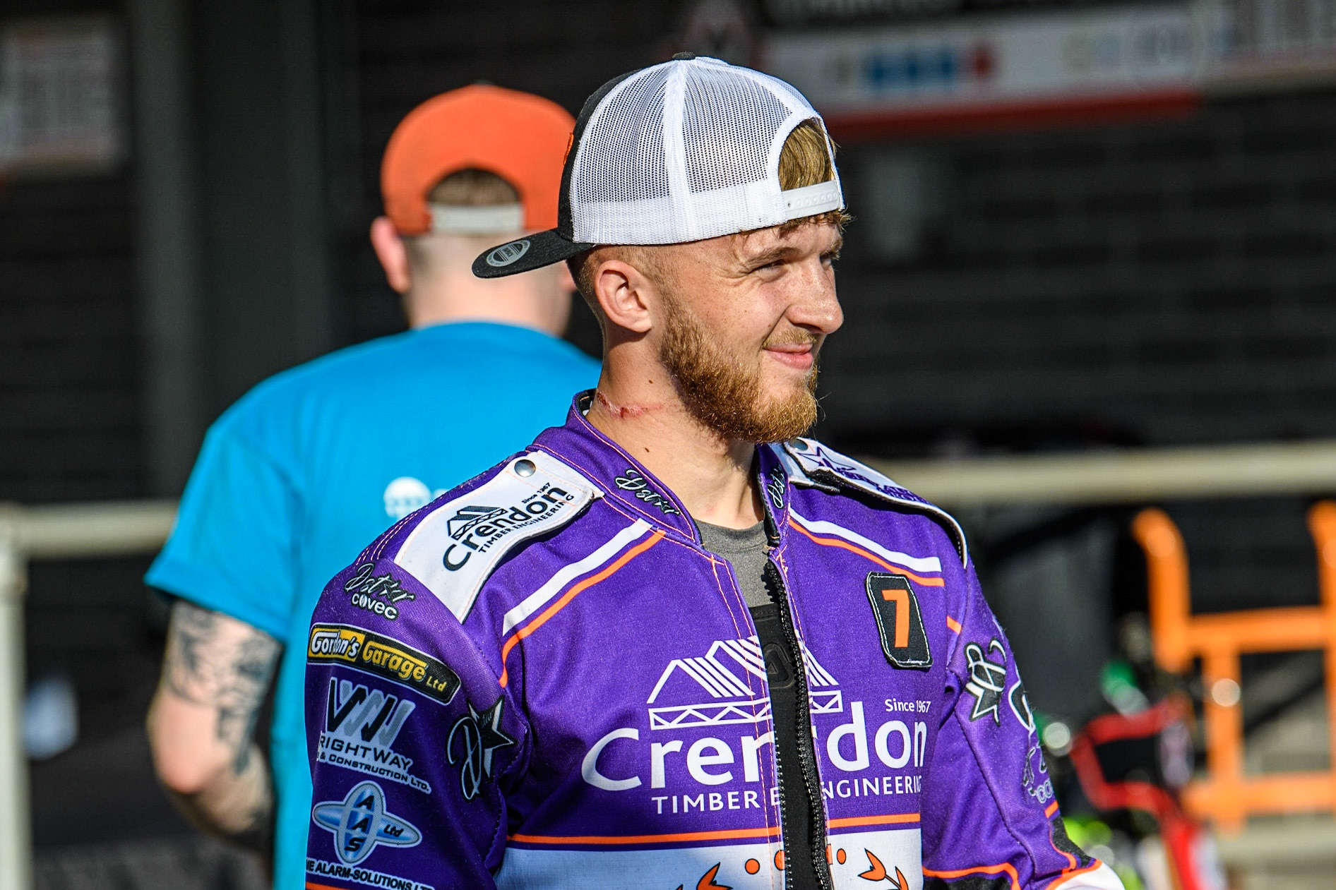 Jordan Jenkins - Peterborough Crendon Panthers during the Sports Insure Premiership match between Belle Vue Aces and Peterborough at the National Speedway Stadium, Manchester on Monday 19th June 2023. (Photo: Ian Charles | MI News)