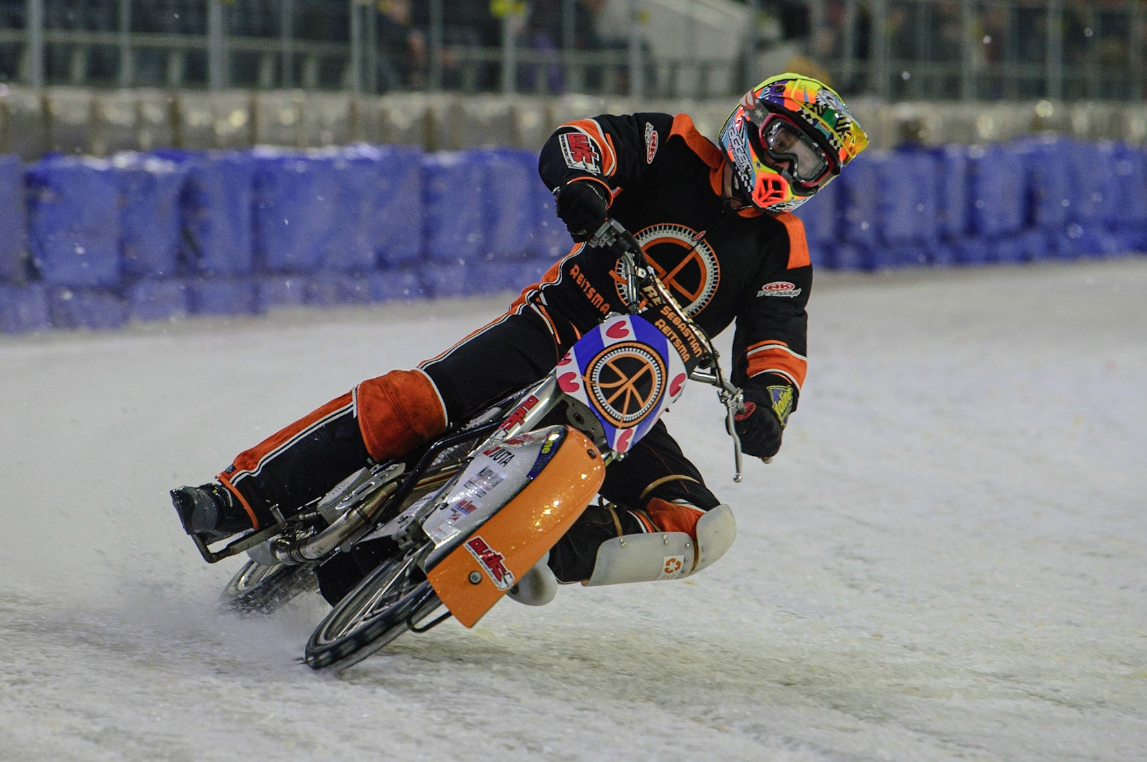 HEERENVEEN, NL. APR 1. Sebastian Reitsma in action  during the ROLOEF THIJS BOKAAL  at Ice Rink Thialf, Heerenveen on Friday 1st April 2022. (Credit: Ian Charles | MI News)