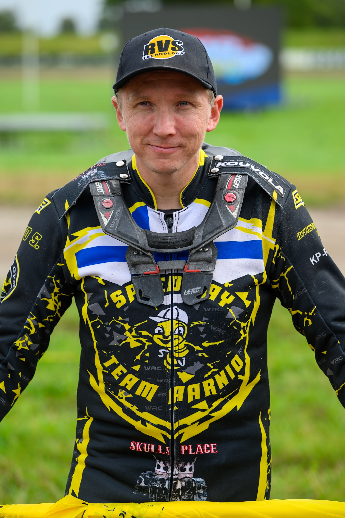 Tero Aarnio (44) of Finland during the FIM Long Track World Championship Final 4, at the Speed Centre Roden, Netherlands on Sunday 21st September 2025. (Photo: Ian Charles | MI News)during the FIM Long Track World Championship Final 4, at the Speed Centre, Roden on Sunday 21st September 2025. (Photo: Ian Charles | MI News)