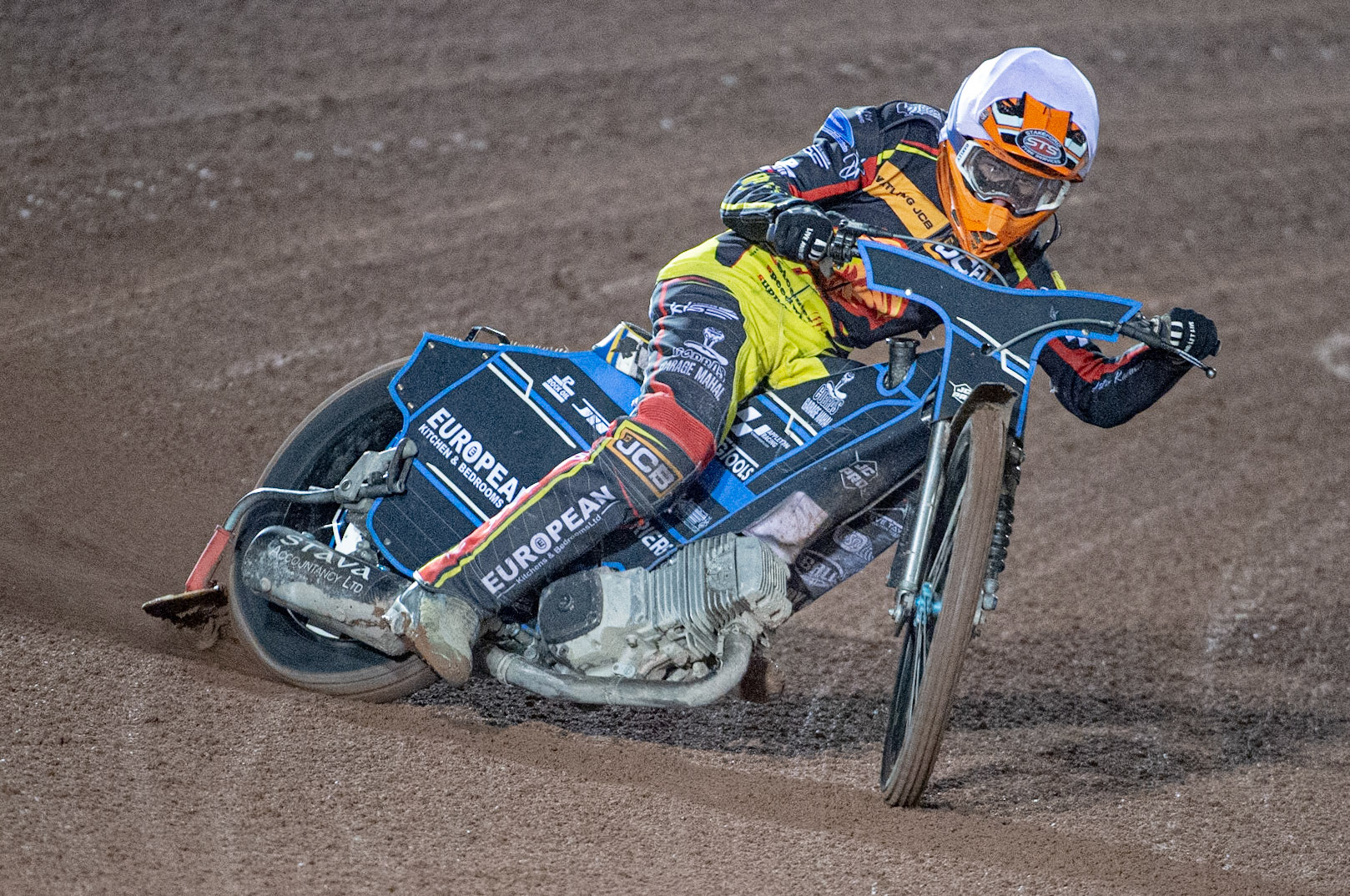 Photo: Ian Charles

Ellis Perks in action

Belle Vue Colts v Leicester Lion Cubs, SGB National League KO Cup Final (2nd Leg), Belle Vue National Speedway Stadium, Manchester, Tuesday 29  October  2019