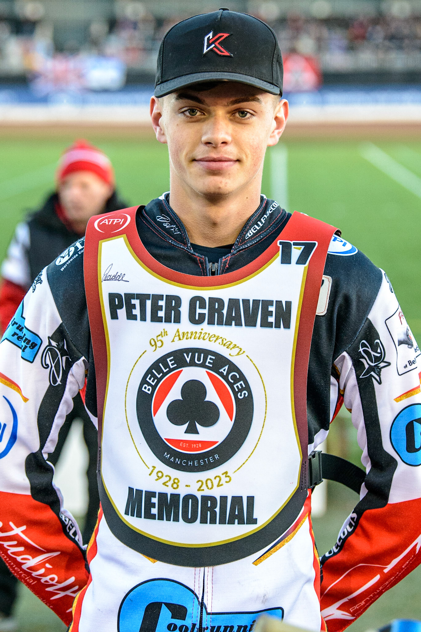 Freddy Hodder   during the Peter Craven Memorial Trophy  at the National Speedway Stadium, Manchester on Monday 3rd April 2023. (Photo: Ian Charles | MI News)