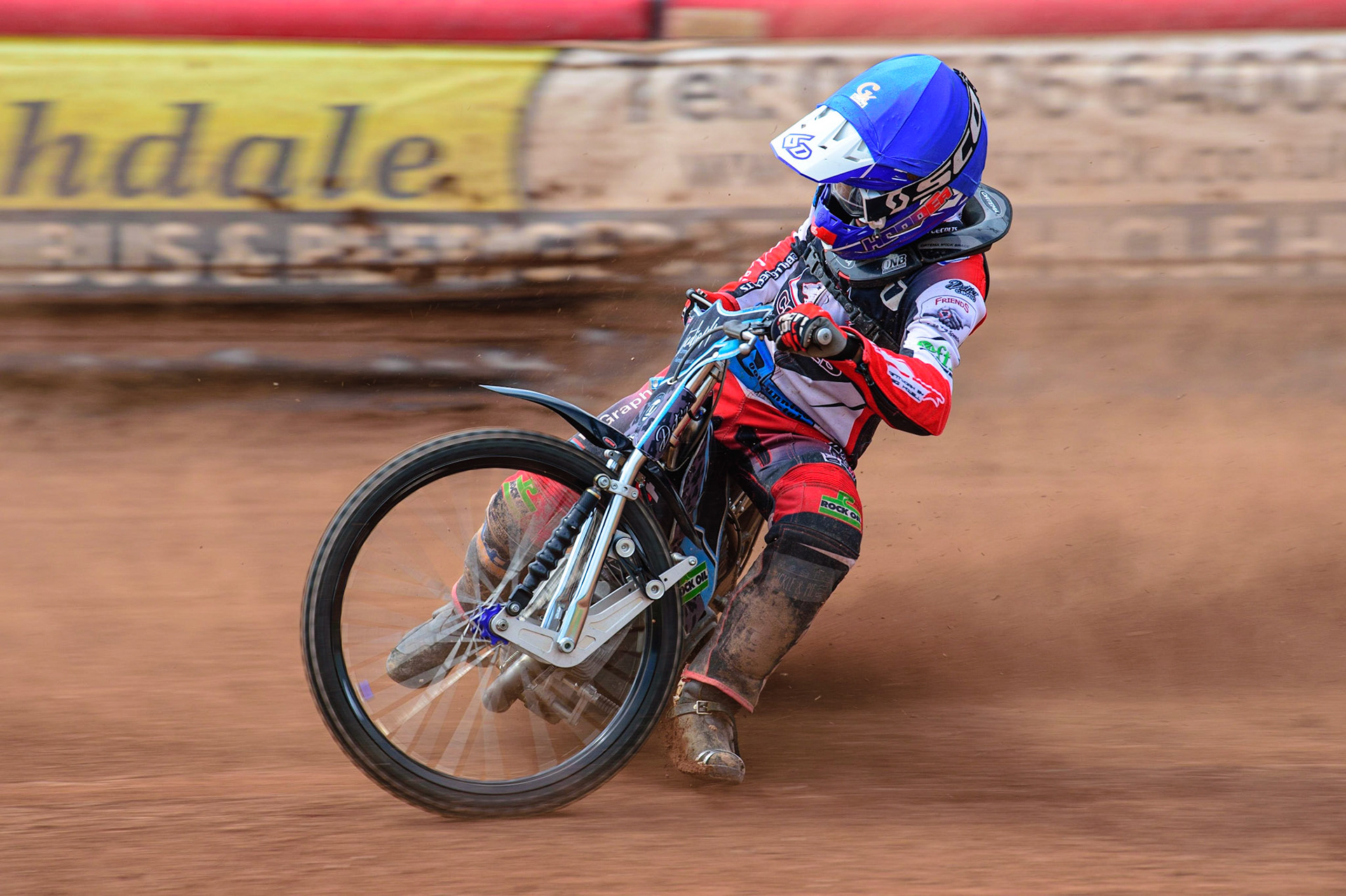 MANCHESTER, UK.  JUN 3RD Freddy Hodder  in action  for Belle Vue Cool Running Colts   during the National Development League match between Belle Vue Colts and Oxford Chargers at the National Speedway Stadium, Manchester on Friday 3rd June 2022. (Credit: Ian Charles | MI News)