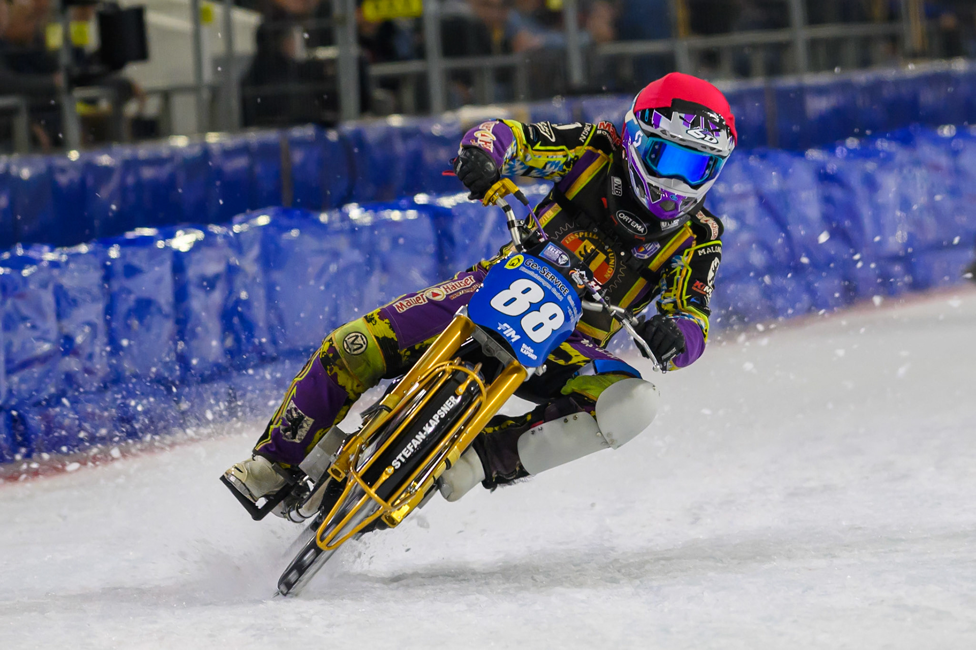 Bernhard Sanftl of Germany in action during the ROELOF THIJS BOKAAL at Ice Rink Thialf, Heerenveen on Friday 10th April 2026.  (Photo: Ian Charles | MI News)