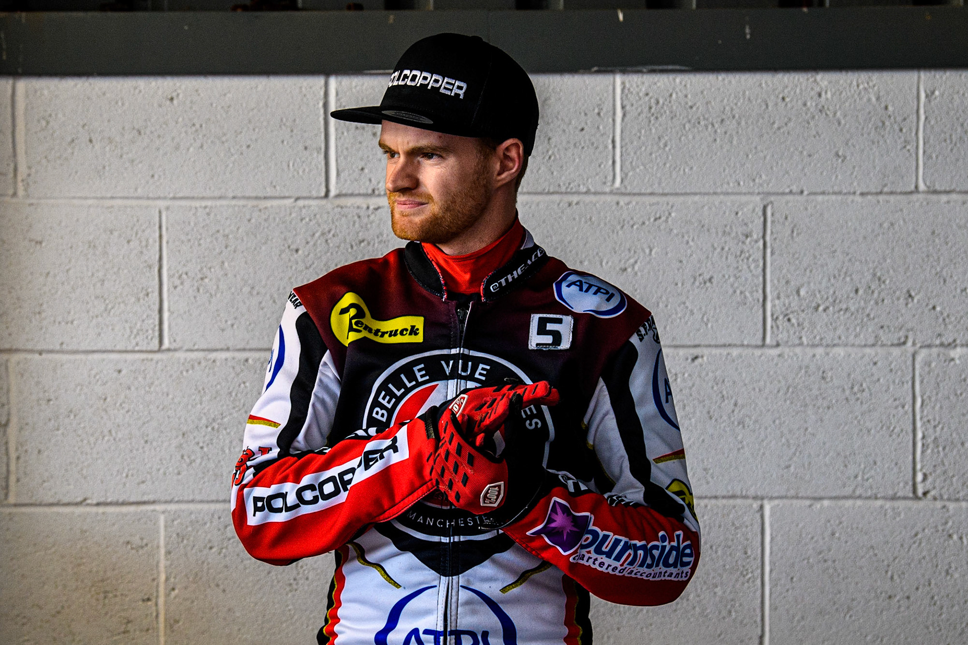 Brady Kurtz - Belle Vue ATPI Aces during the Sports Insure Premiership match between Belle Vue Aces and Ipswich Witches at the National Speedway Stadium, Manchester on Monday 17th July 2023. (Photo: Ian Charles | MI News)