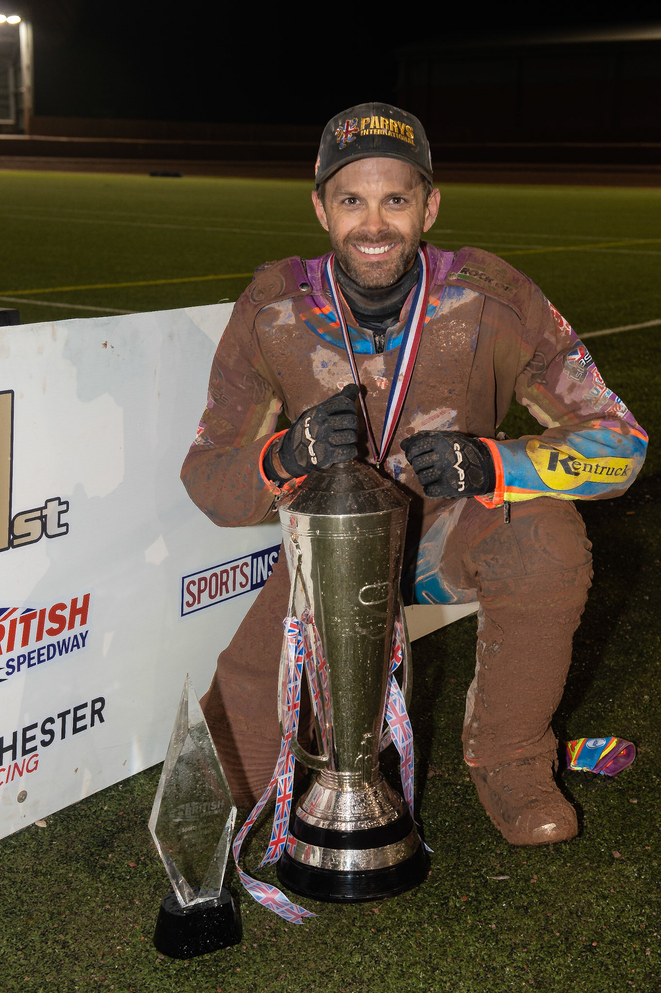 Photo: Ian CharlesBritish Champion 2020 - Rory SchleinSports Insure British Speedway Championship Final, National Speedway Stadium, Manchester Monday  28  September  2020