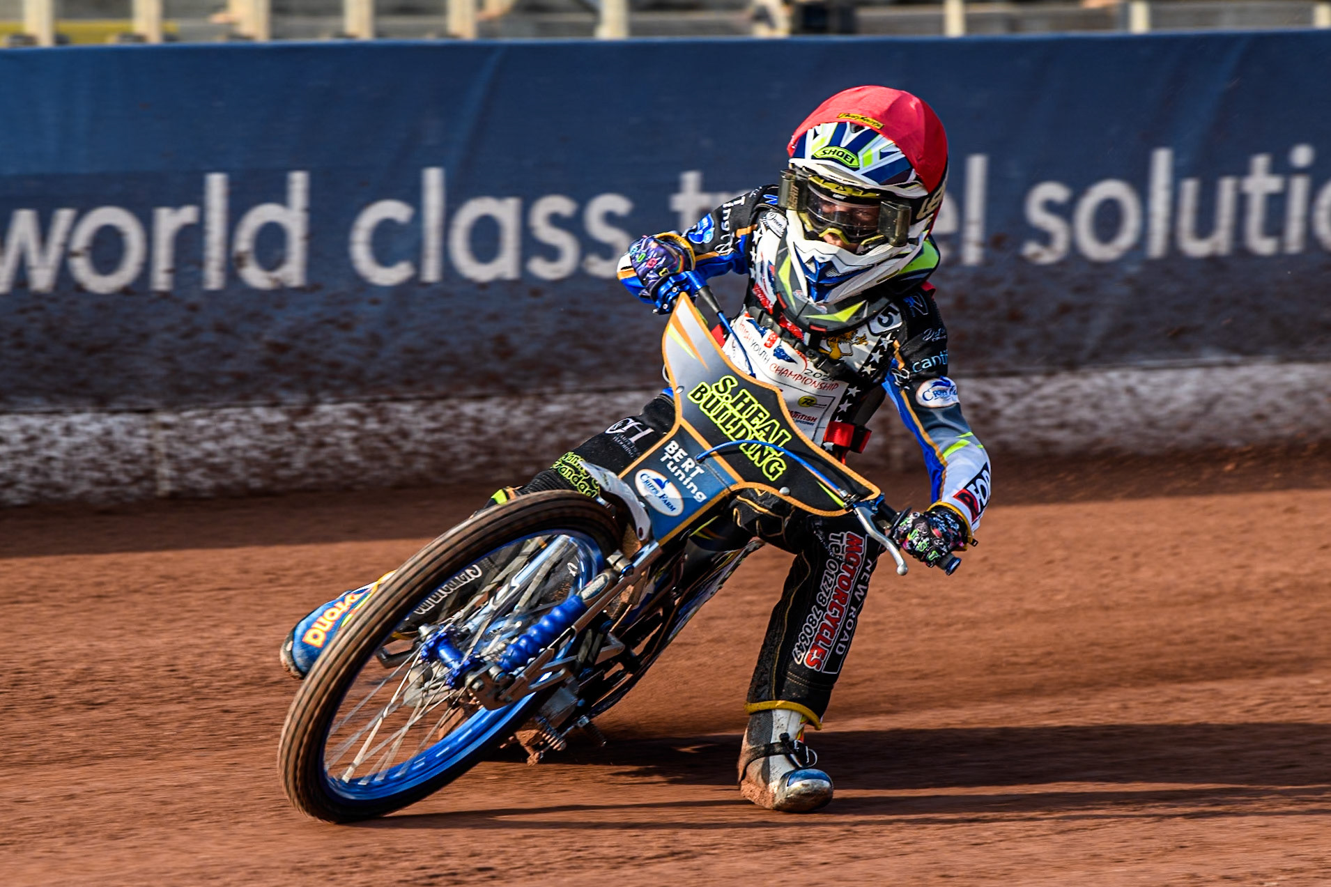 Oliver Bovingdon (125cc) in action during the British Youth 250cc Championships at the National Speedway Stadium, Manchester on Friday 30th August 2024. (Photo: Ian Charles | MI News)