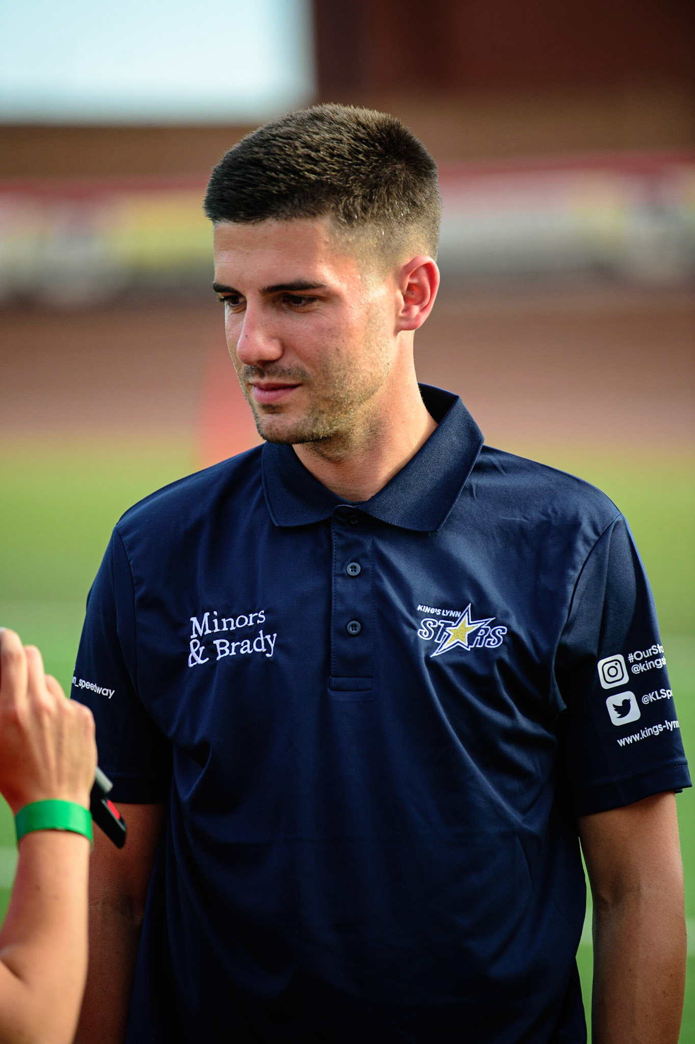 MANCHESTER UK Alex Brady  - Team Manager of King’s Lynn Minors &amp; Brady Stars   during the SGB Premiership match between Belle Vue Aces and King's Lynn Stars at the National Speedway Stadium, Manchester on Monday 11th July 2022. (Credit: Ian Charles | MI News)