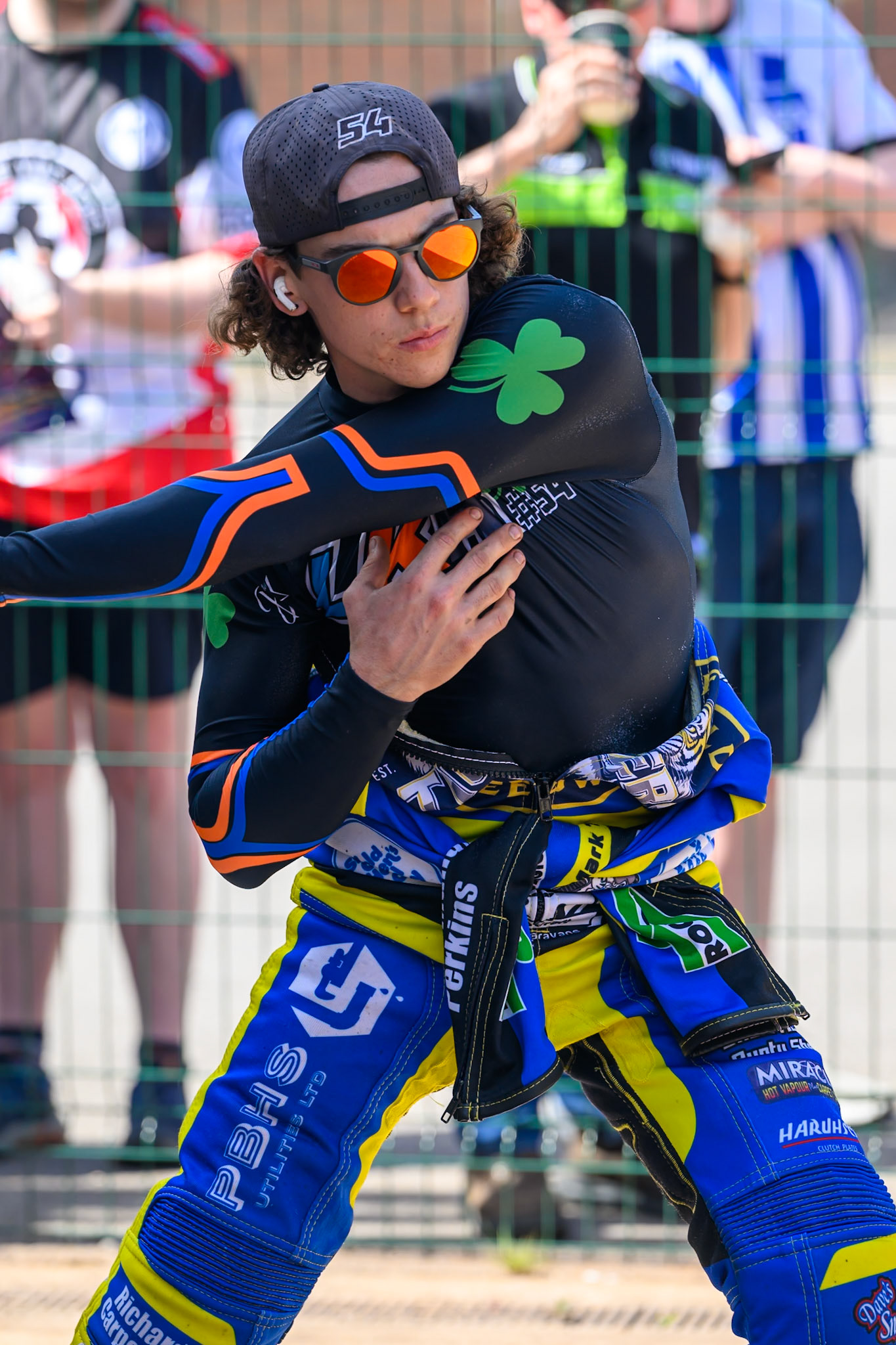 Luke Killeen of Sheffield Tigers during the Rowe Motor Oil Premiership match between Belle Vue Aces and Sheffield Tigers at the National Speedway Stadium, Manchester on Monday 25th May 2026. (Photo: Ian Charles | MI News)