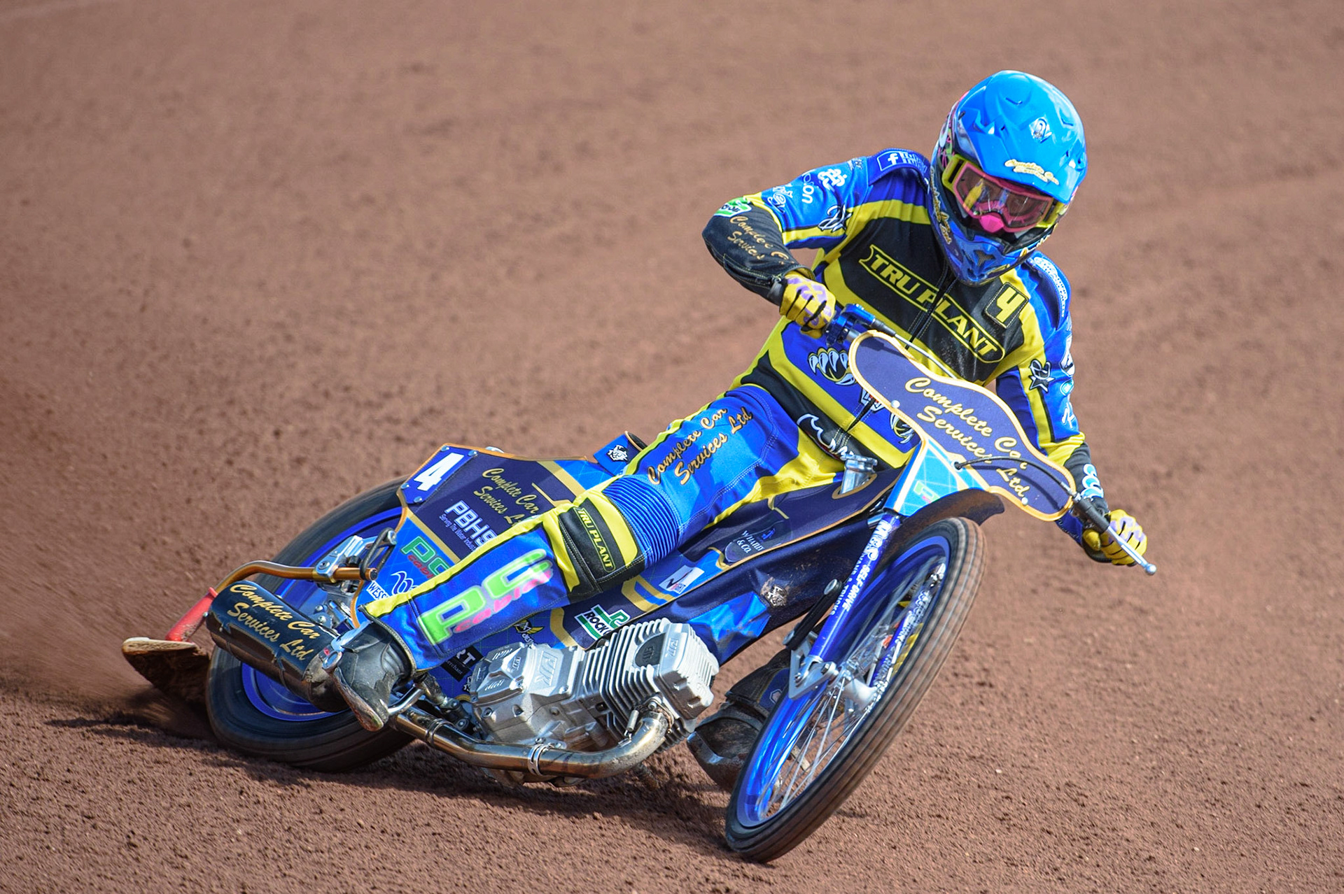 Photo: Ian CharlesKyle Howarth In ActionDiscovery Networks Eurosport Speedway Season Launch, National Speedway Stadium, Manchester Wednesday  12  May  2021