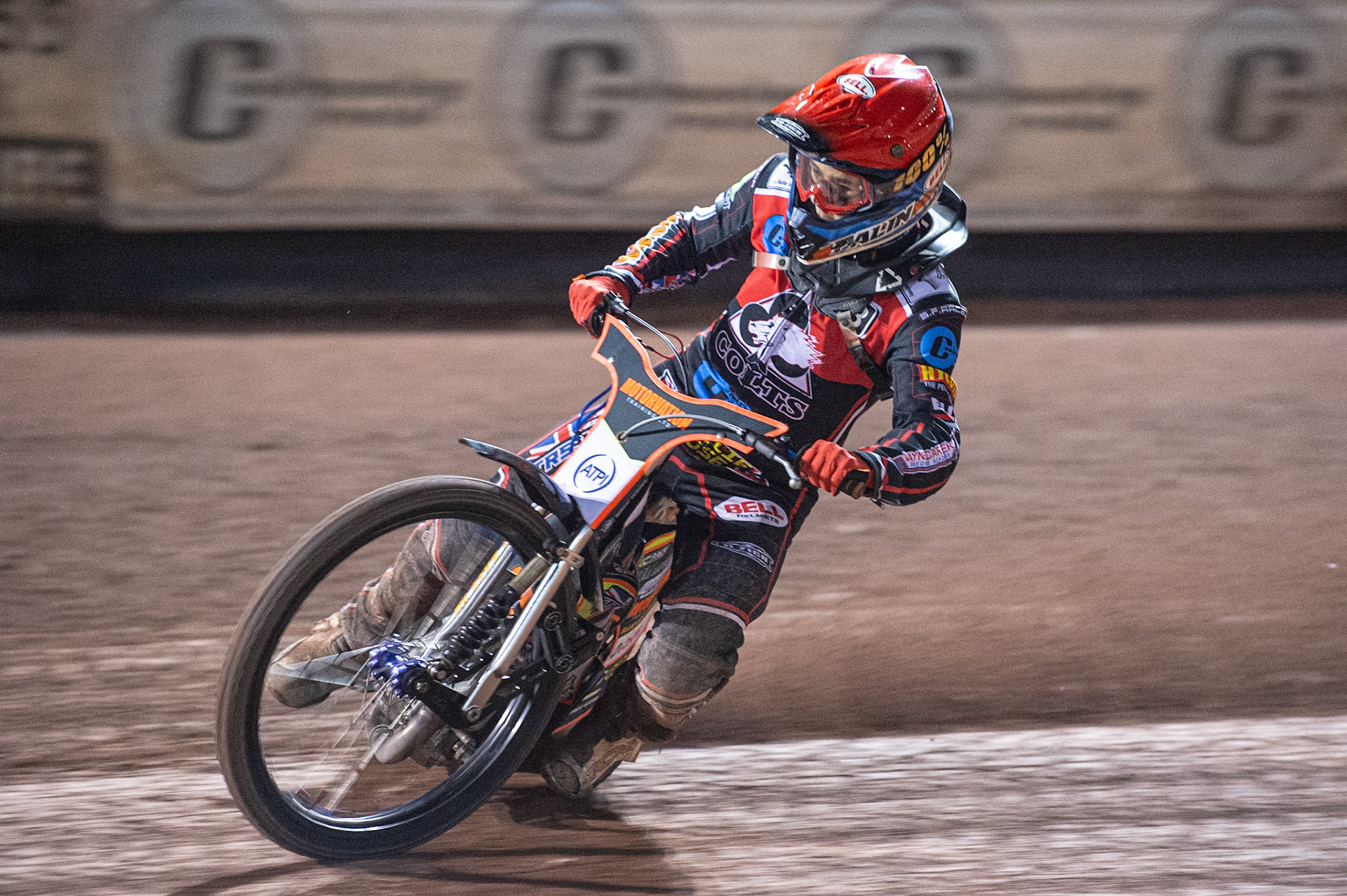 Photo: Ian Charles

Jordan Palin  in action  for Belle Vue Colts 

Belle Vue Colts v Cradley Heathens, SGB National League KO Cup Semi Final 2nd Leg, Belle Vue National Speedway Stadium, Manchester, Wednesday 18  September  2019