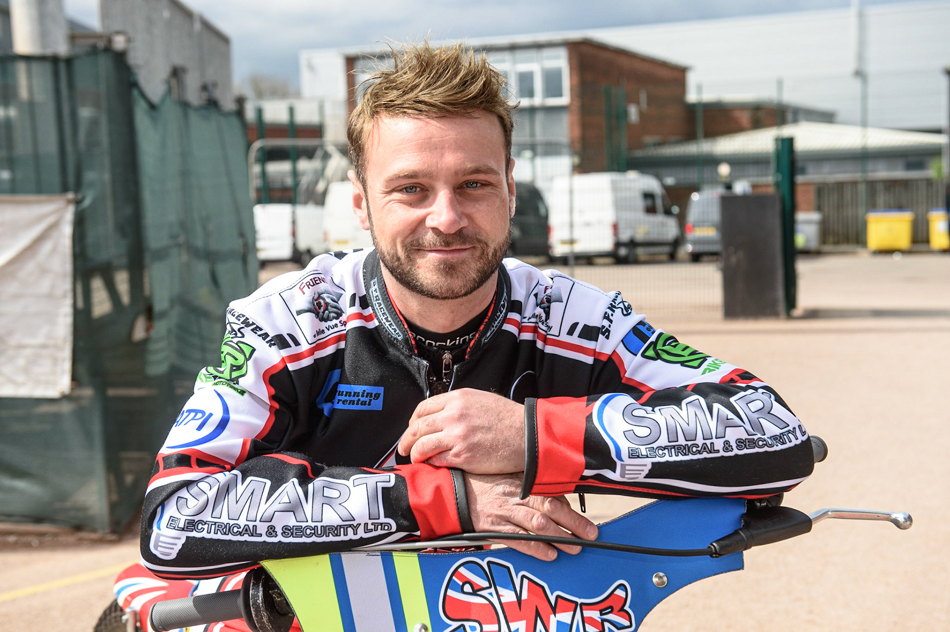 Photo: Ian CharlesBenji Compton - Belle Vue ColtsBelle Vue Press &amp; Practice, , National Speedway Stadium, Manchester Thursday  13  May  2021