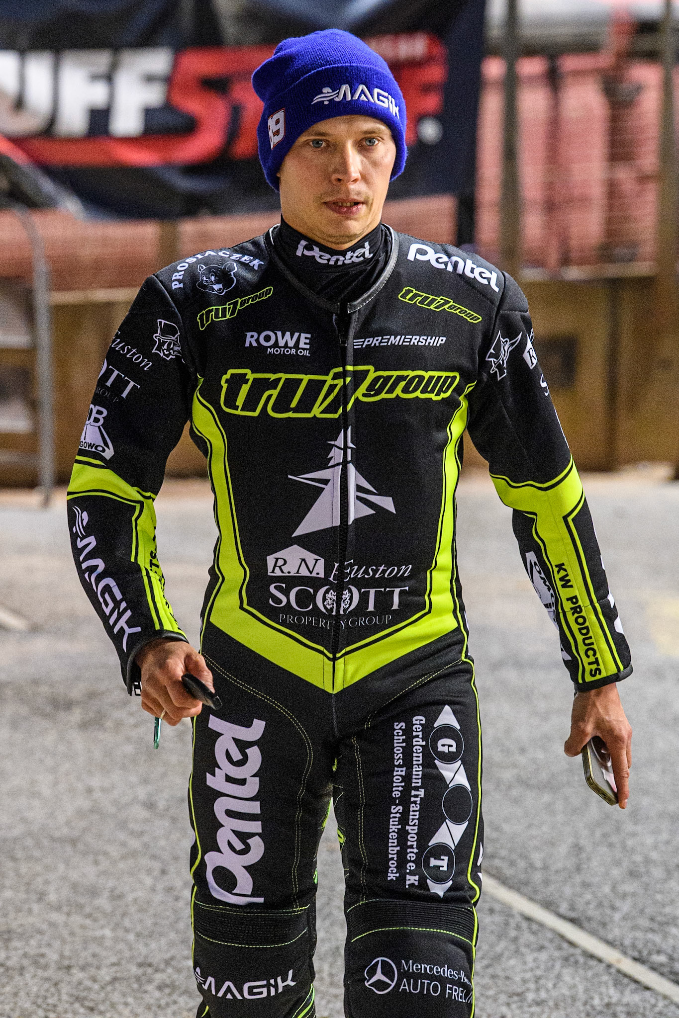 Emil Sayfutdinov of Ipswich Witches during the Premiership Cup Quarter Final 1st Leg match between Belle Vue Aces and Ipswich Witches at the National Speedway Stadium, Manchester on Monday 24th March 2025. (Photo: Ian Charles | MI News)