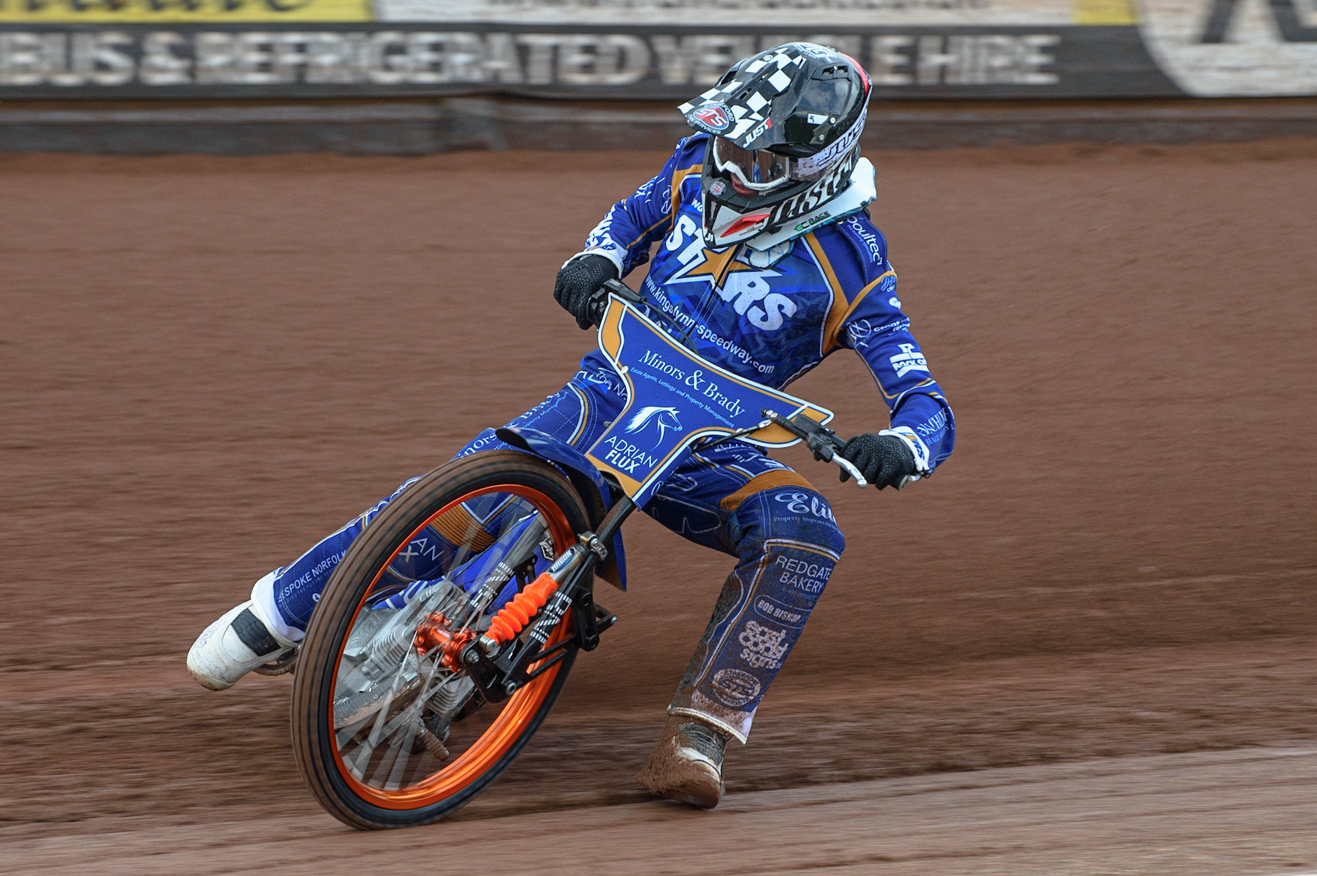 Photo: Ian CharlesLewis Kerr In ActionDiscovery Networks Eurosport Speedway Season Launch, National Speedway Stadium, Manchester Wednesday  12  May  2021