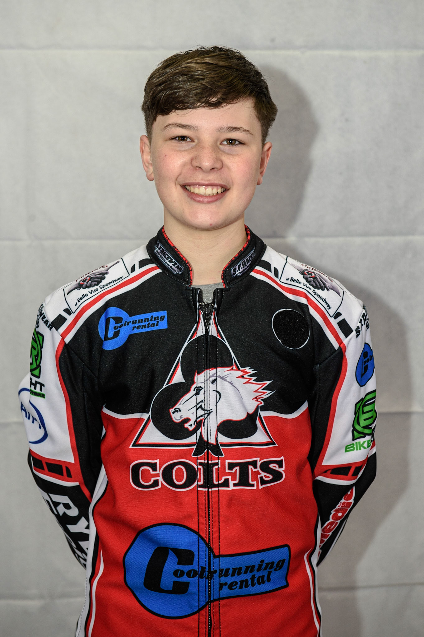 Photo: Ian CharlesSam McGurk - Belle Vue ColtsBelle Vue Press &amp; Practice, , National Speedway Stadium, Manchester Thursday  13  May  2021