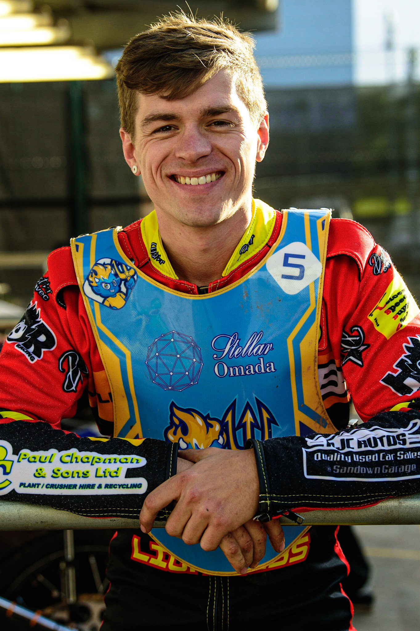 MANCHESTER, UK. MAY 27TH  Connor Coles guest rider for Armadale Stellar Devils  during the National Development League match between Belle Vue Colts and Armadale Devils at the National Speedway Stadium, Manchester on Friday 27th May 2022. (Credit: Ian Charles | MI News)