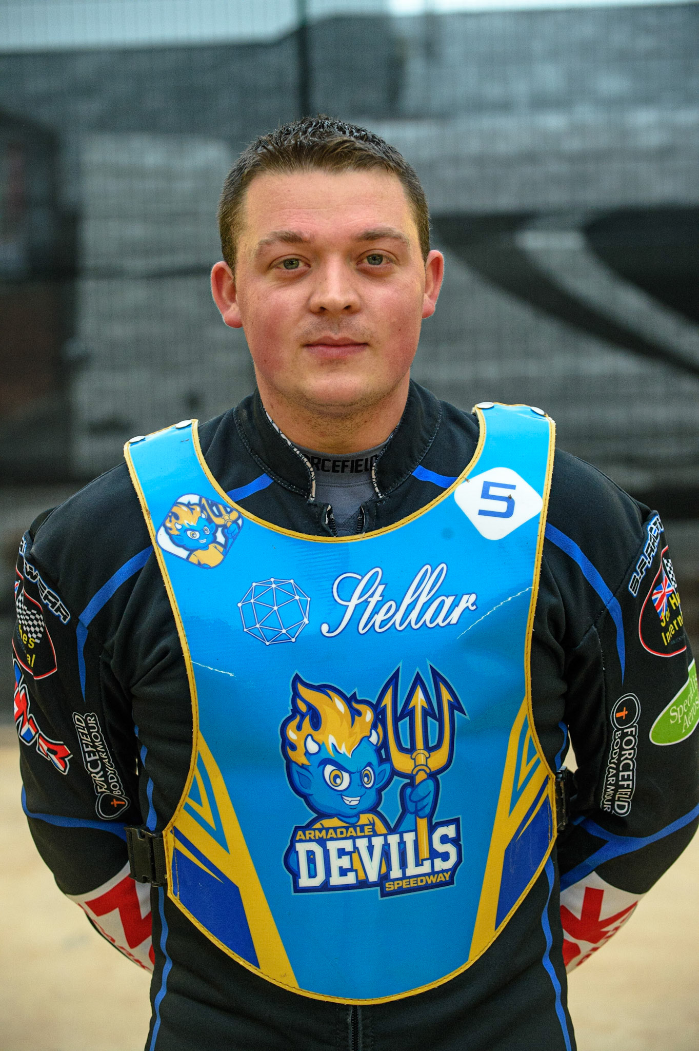 MANCHESTER, UK. AUGUST 20TH  Tom Woolley  - Armadale Stellar Devils during the National Development League match between Belle Vue Aces and Armadale Devils at the National Speedway Stadium, Manchester on Friday 20th August 2021. (Credit: Ian Charles | MI News)
