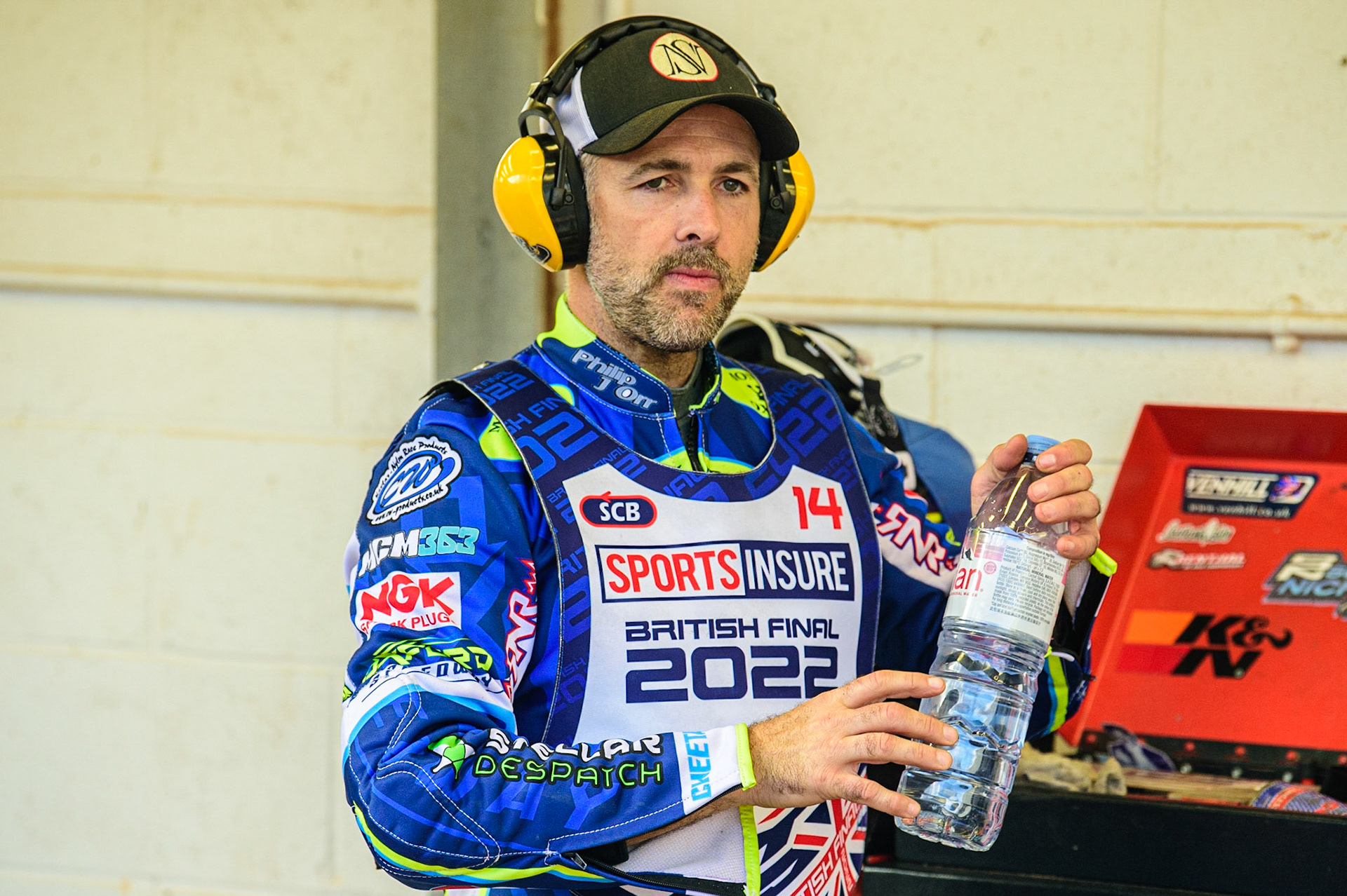 Scott Nicholls  during the Sports Insure British Speedway Final, at the National Speedway Stadium, Manchester, on Sunday 18th September 2022. (Credit: Ian Charles | MI News )