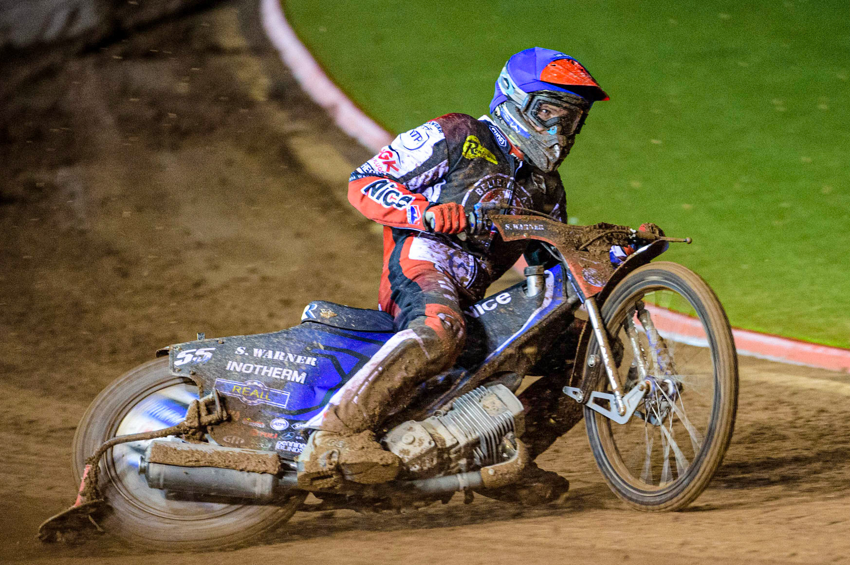 Matej Zagar in action  during the Grant Henderson Pairs at the National Speedway Stadium, Manchester on Thursday 27th October 2022. (Credit: Ian Charles | MI NEWS)