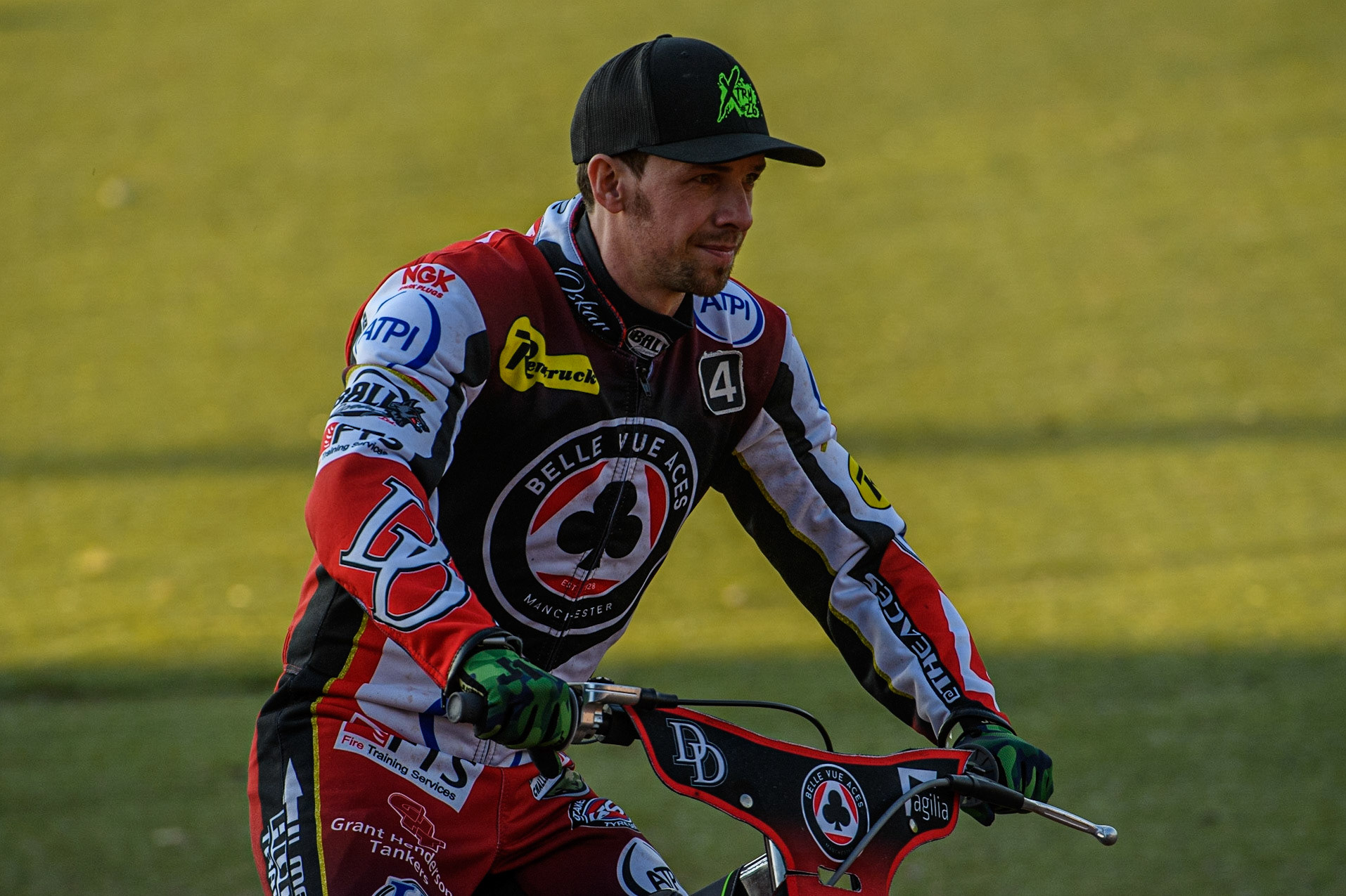 Charles Wright - Belle Vue ATPI Aces during the Sports Insure Premiership match between Belle Vue Aces and Sheffield Tigers at the National Speedway Stadium, Manchester on Monday 7th August 2023. (Photo: Ian Charles | MI News)