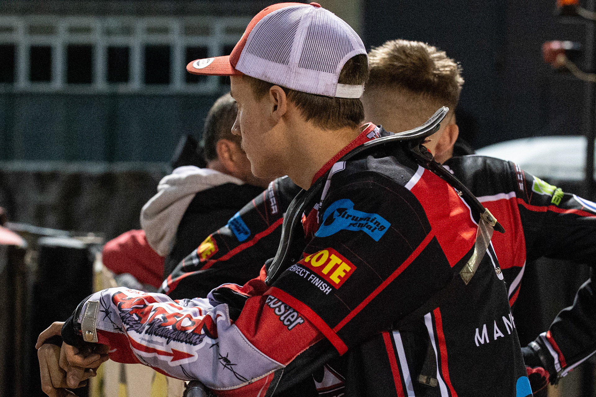 Photo: Ian Charles

Connor Bailey  checks out the track before the meeting

Belle Vue Colts v Kent Kings, SGB National League Play Offs, Semi Final 1st Leg, Belle Vue National Speedway Stadium, Manchester, Friday 4  October  2019