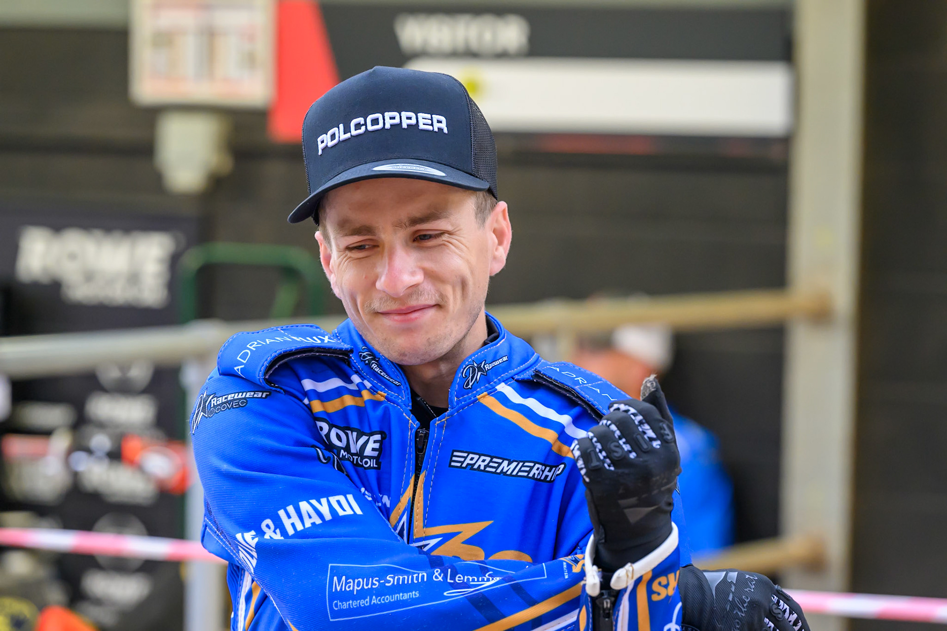 Ben Cook of Kings Lynn Stars during the Rowe Motor Oil Premiership match between Belle Vue Aces and King's Lynn Stars at the National Speedway Stadium, Manchester on Monday 29th June 2026. (Photo: Ian Charles | MI News)