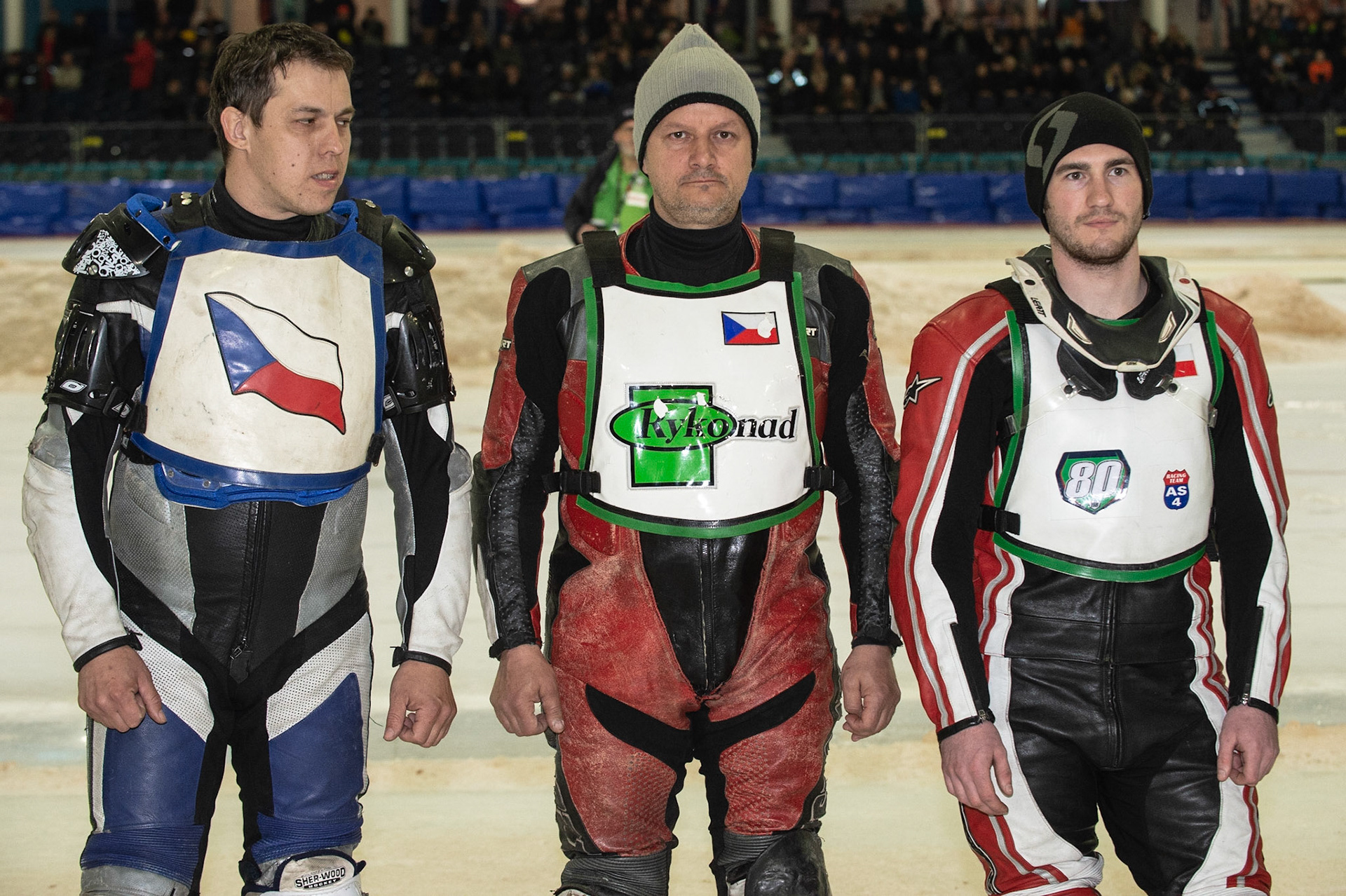 Photo: Ian Charles

Czech Rep. Riders: (l-r) David Lizák, Robert Růžička, Jiří Wildt

Roelof Thijs Bokaal, Ice Rink Thialf, Heerenveen, Netherlands Friday  29  March  2019