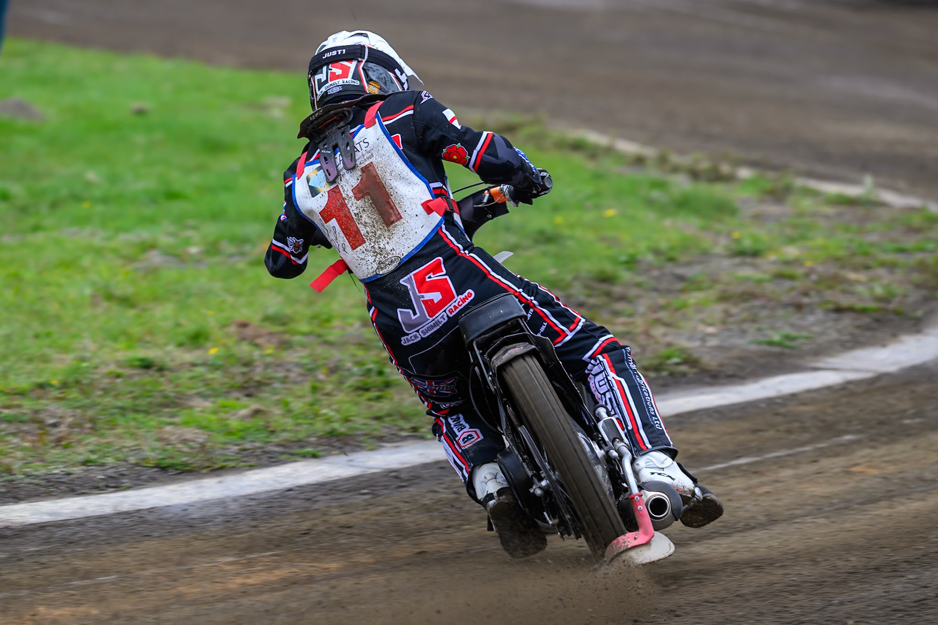 Jack Shimelt in action during the Derbyshire Open at Hi-Edge Speedway, Buxton on Sunday 27th September 2026. (Photo: Ian Charles | MI News)
