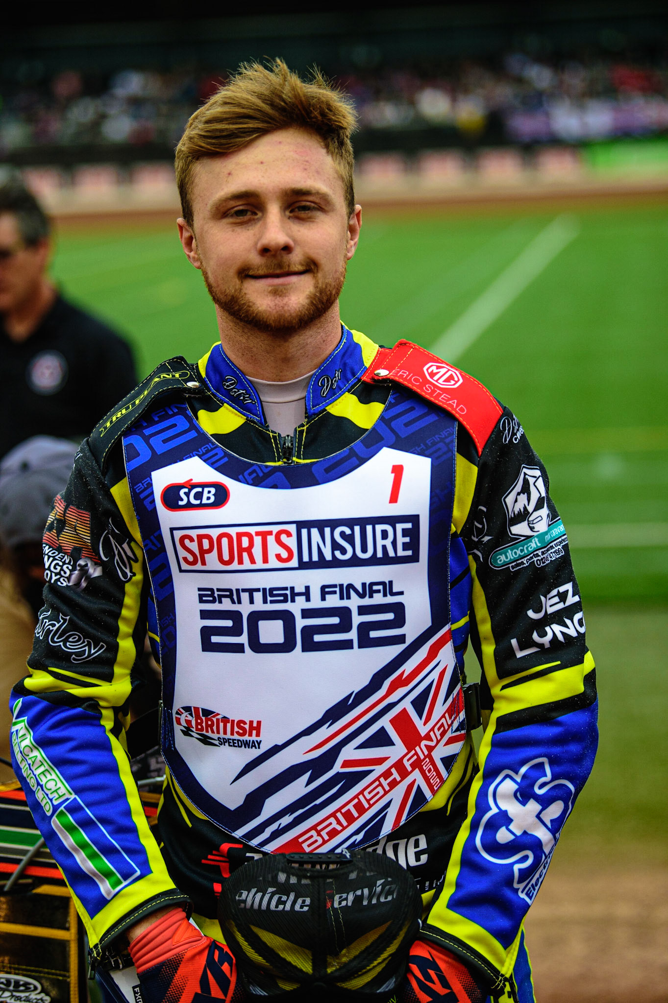 Connor Mountain during the Sports Insure British Speedway Championship Final at the National Speedway Stadium, Bellevue, Manchester, England on Monday 1st August 2022. (Photo by: Ian Charles | MI News)